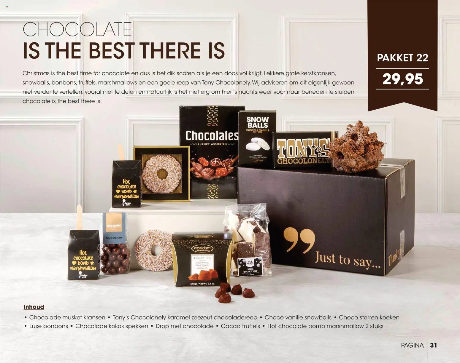 Hanos folder - Kerstbrochure 2026