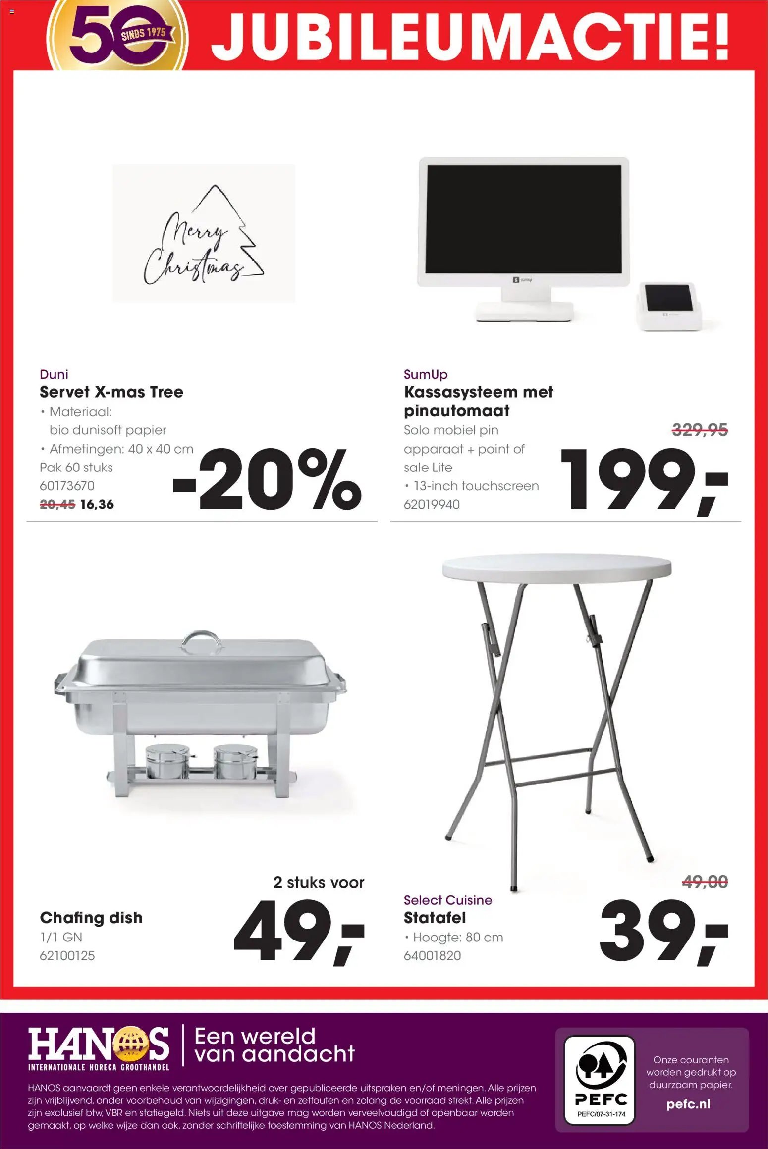 Hanos - Courant 26 non food