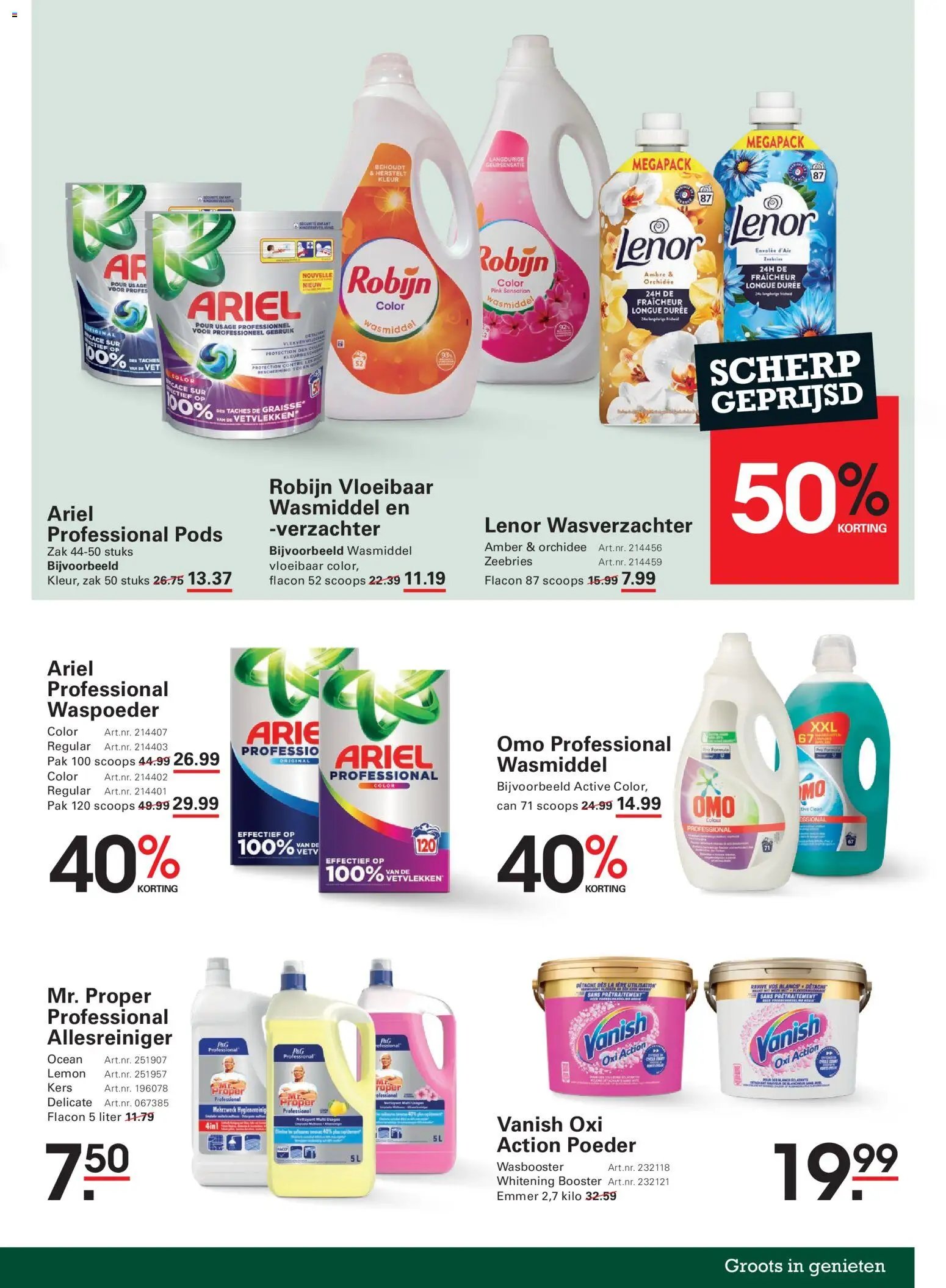 Sligro folder - Non food