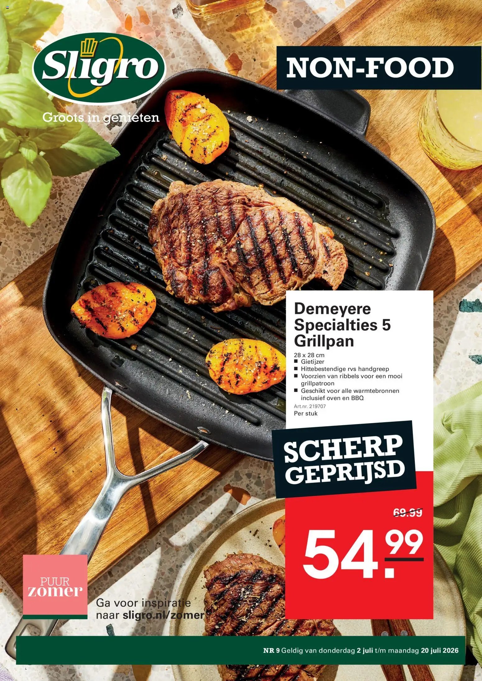 Sligro folder - Non food