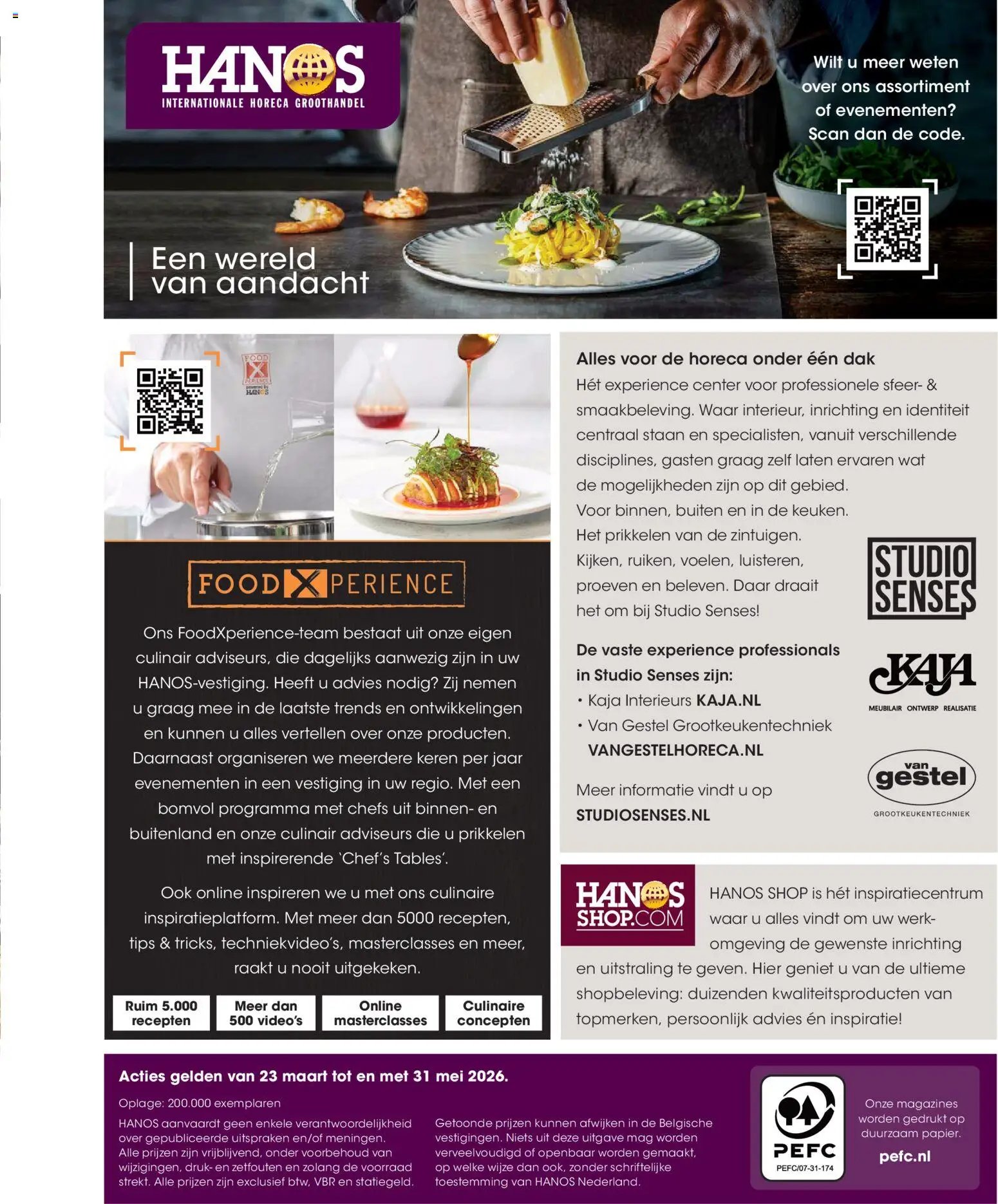 Hanos folder - Magazine Voorjaar 2026