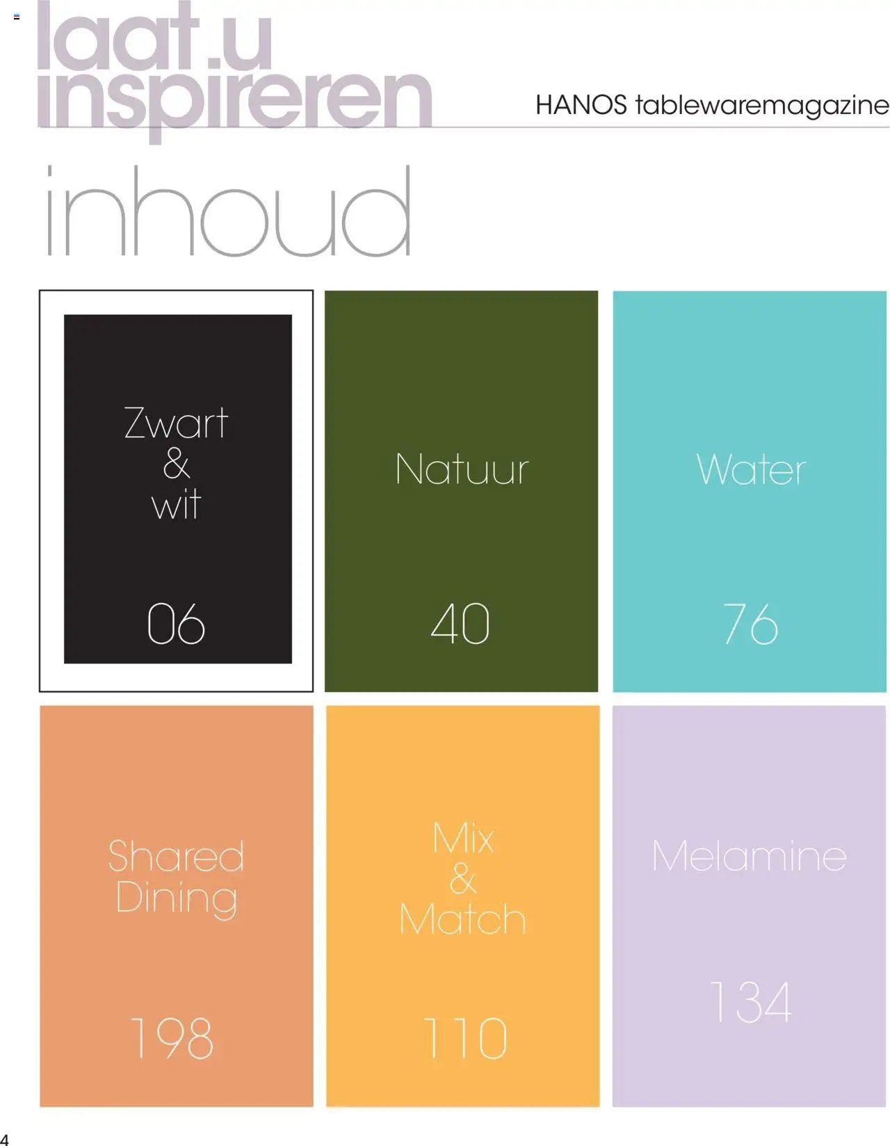 Hanos - Tableware magazine 2025-2026