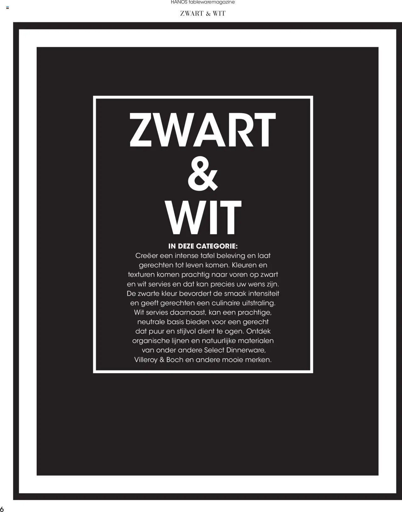 Hanos - Tableware magazine 2025-2026
