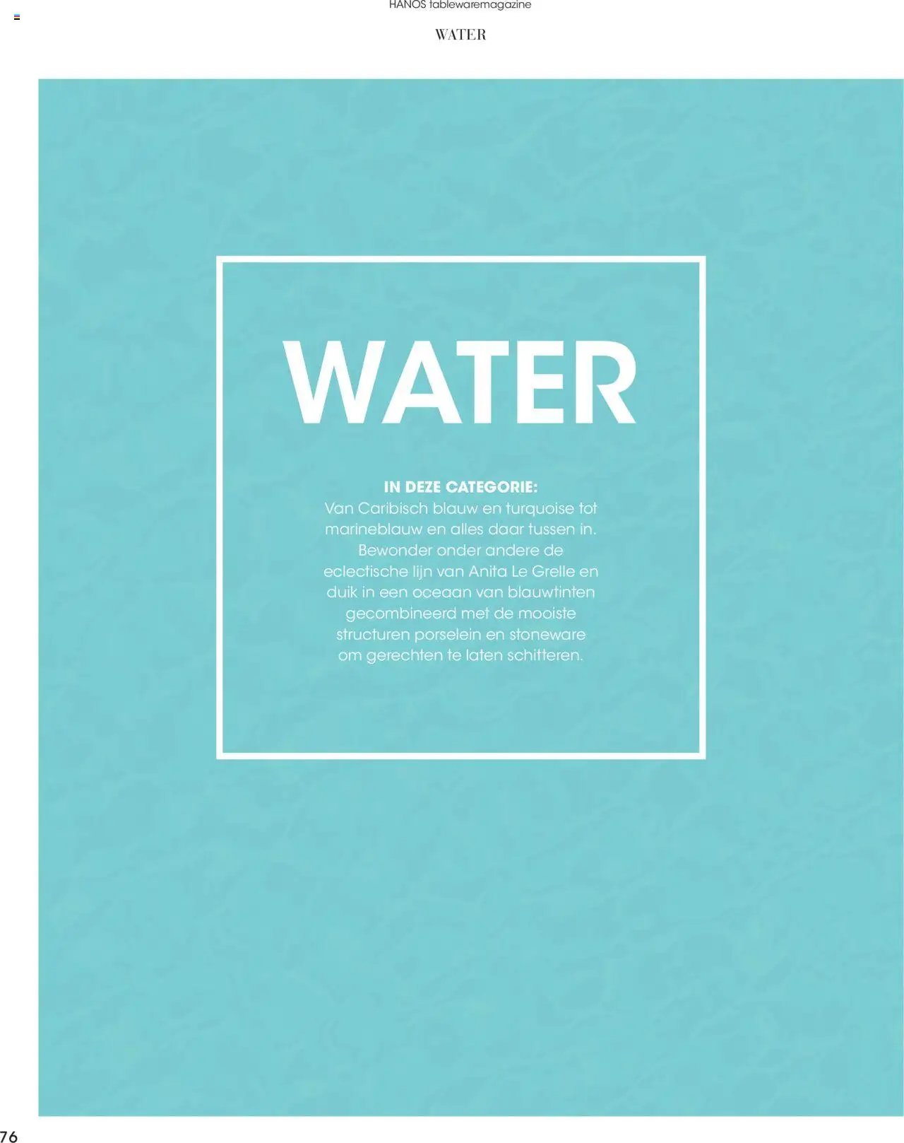 Hanos - Tableware magazine 2025-2026