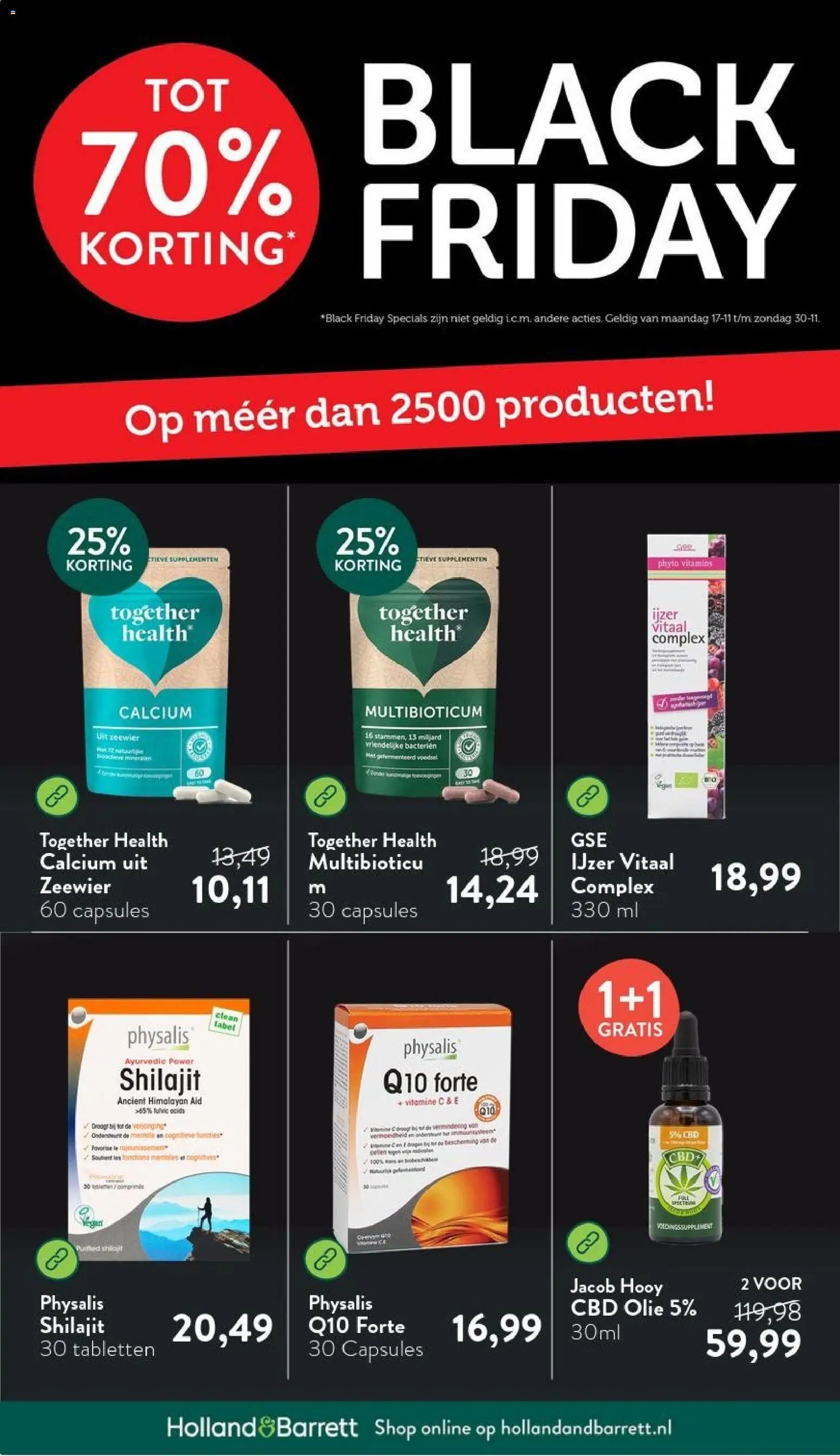 Holland & Barrett - Black Friday