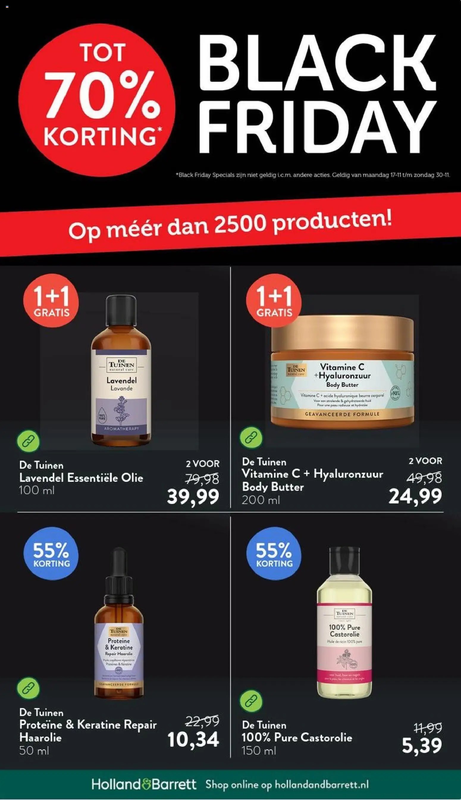 Holland & Barrett - Black Friday