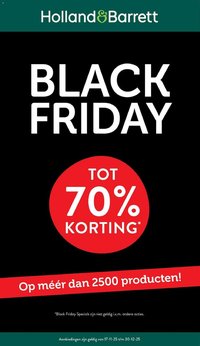 Holland & Barrett - Black Friday