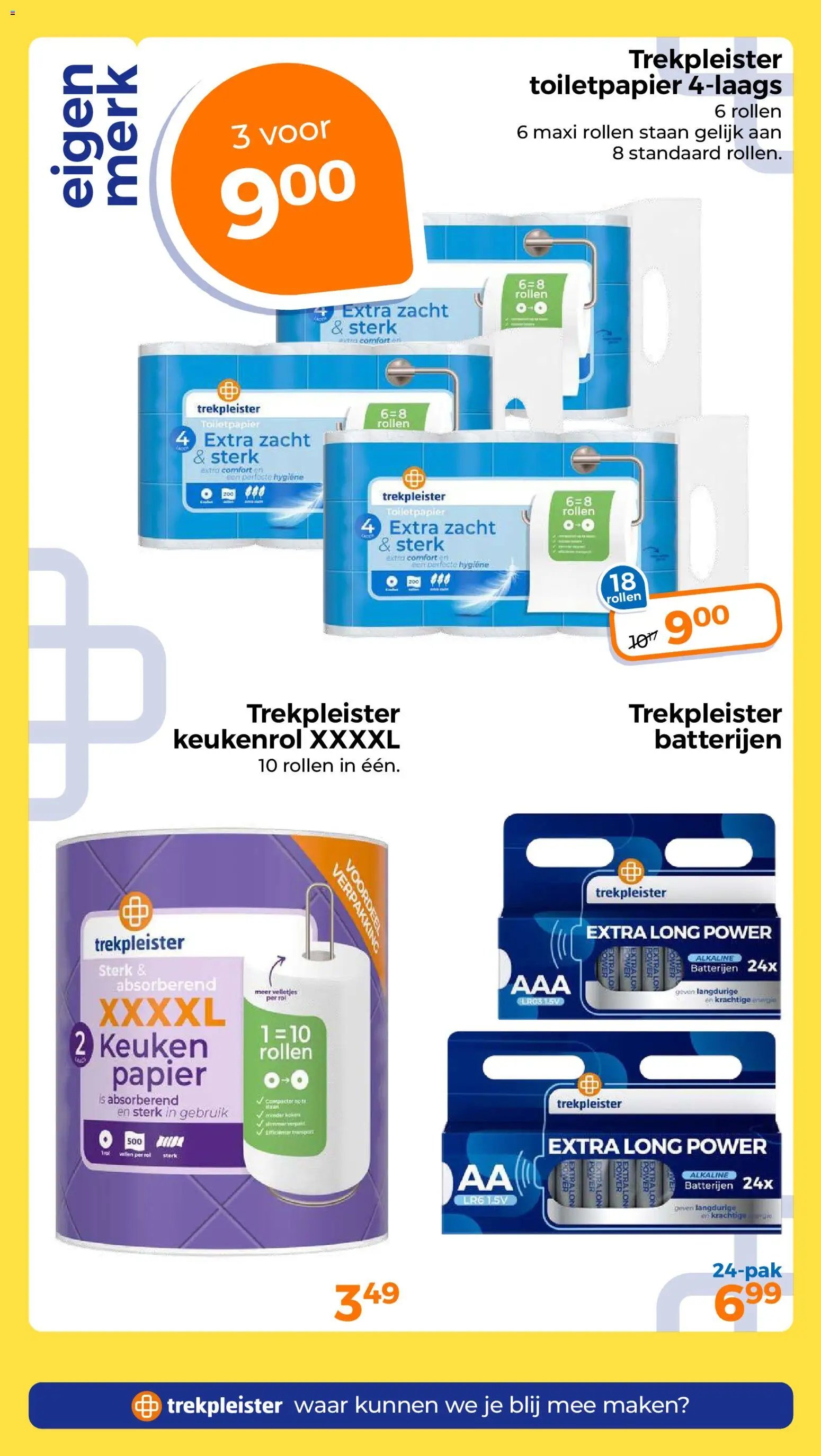 Trekpleister folder