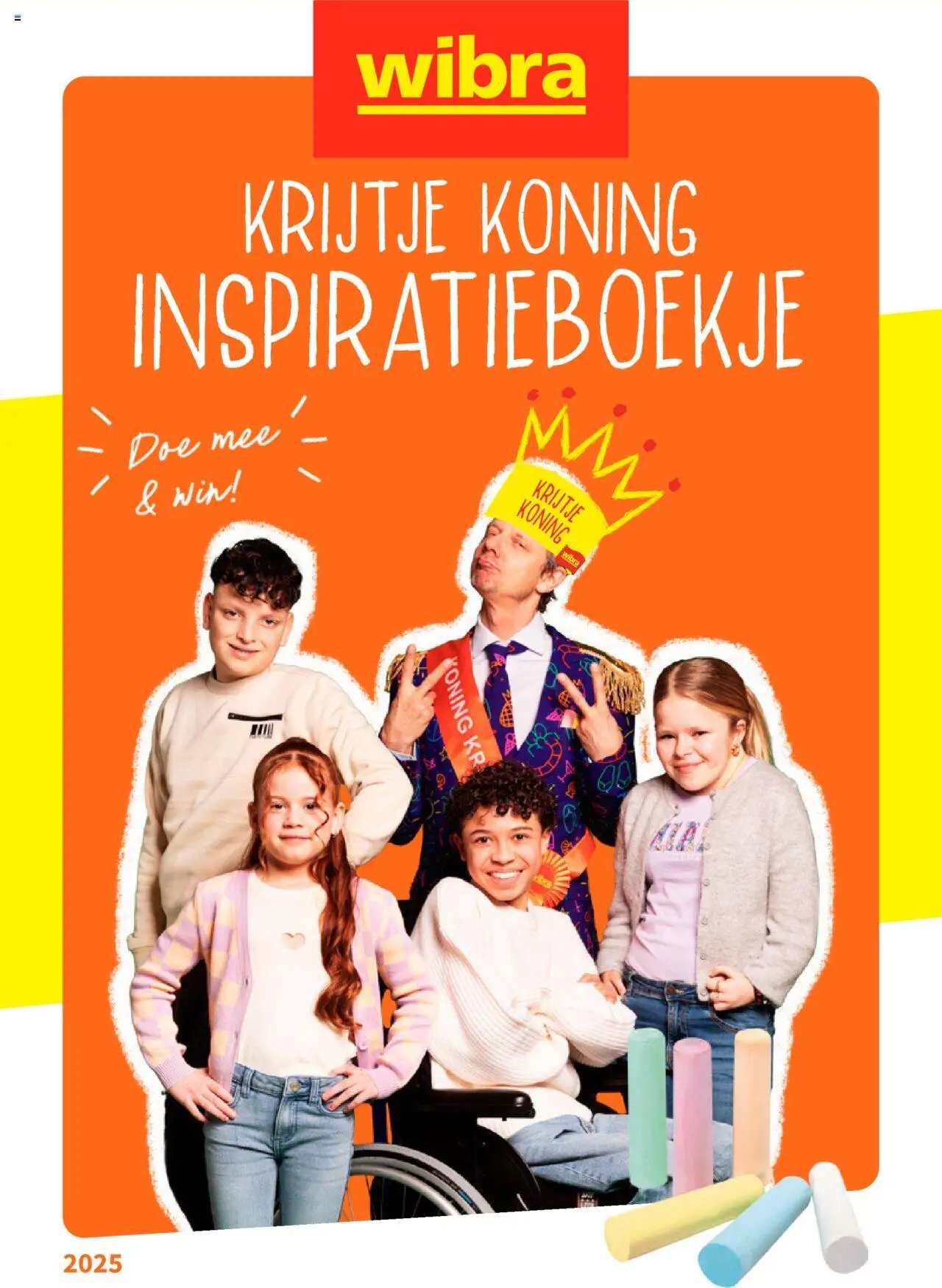 Wibra - Krijtje Koning inspiratieboekje