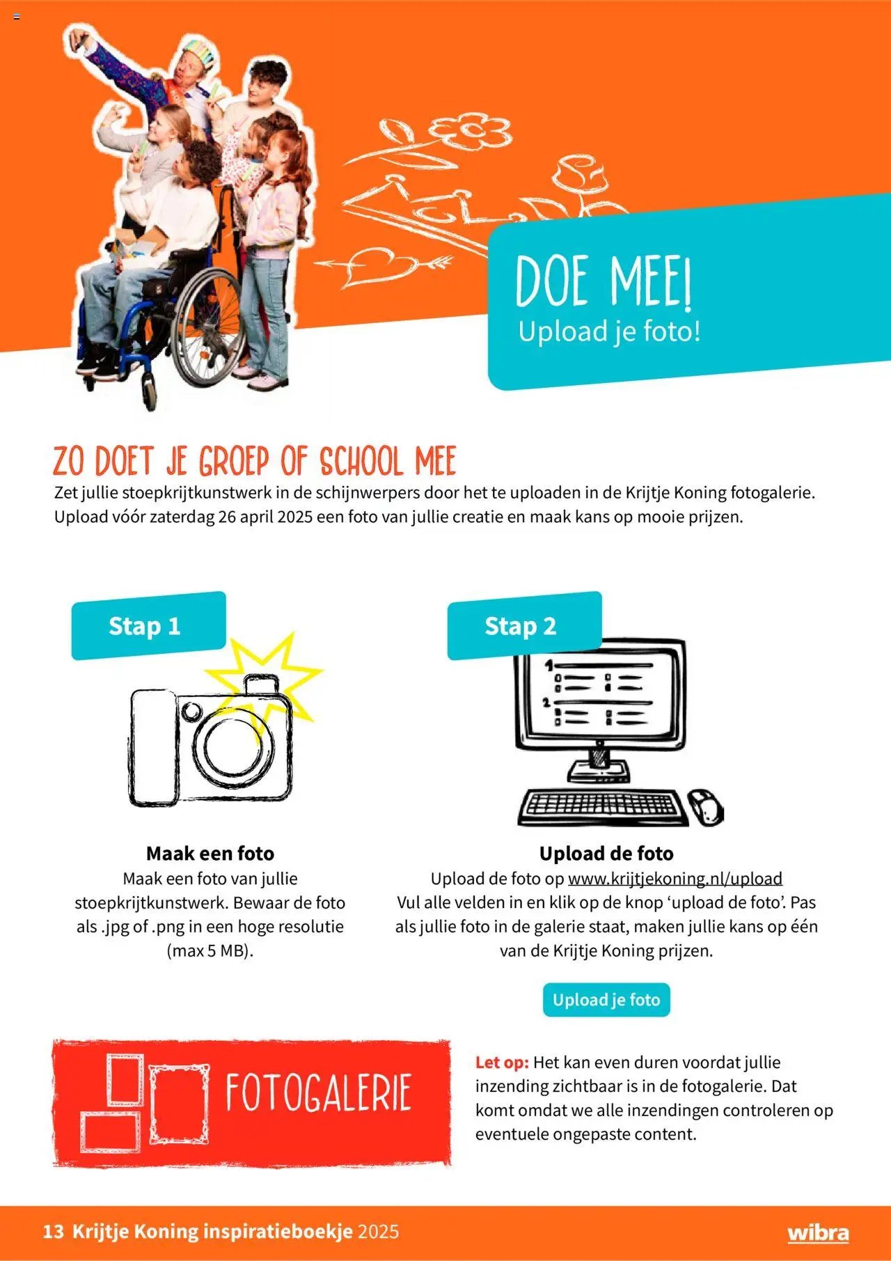 Wibra - Krijtje Koning inspiratieboekje