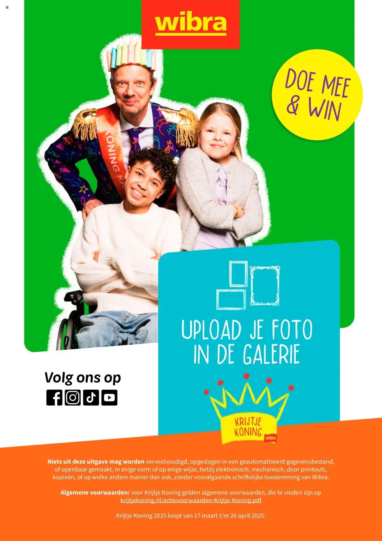 Wibra - Krijtje Koning inspiratieboekje