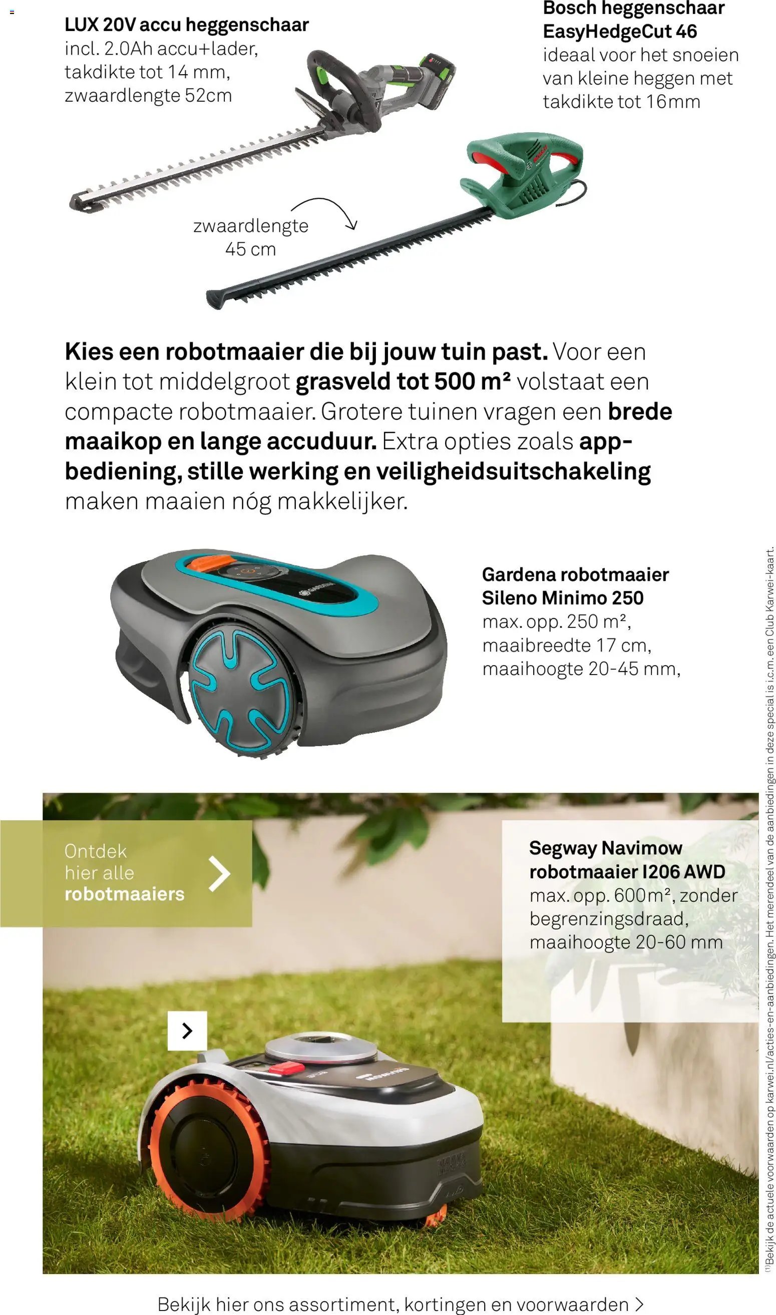 KARWEI folder - Tuin special - onderhoud