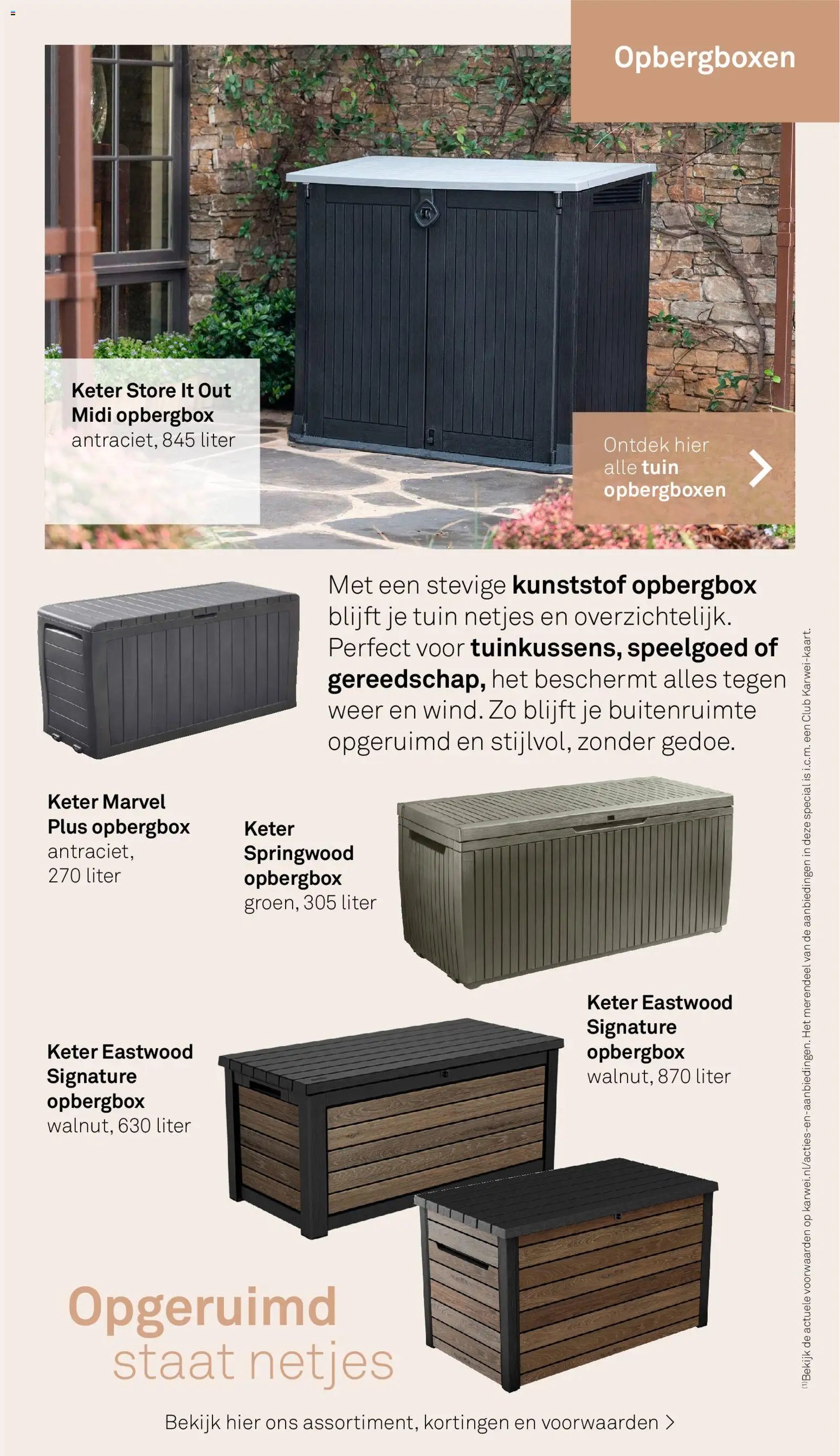 KARWEI folder - Tuin special - onderhoud