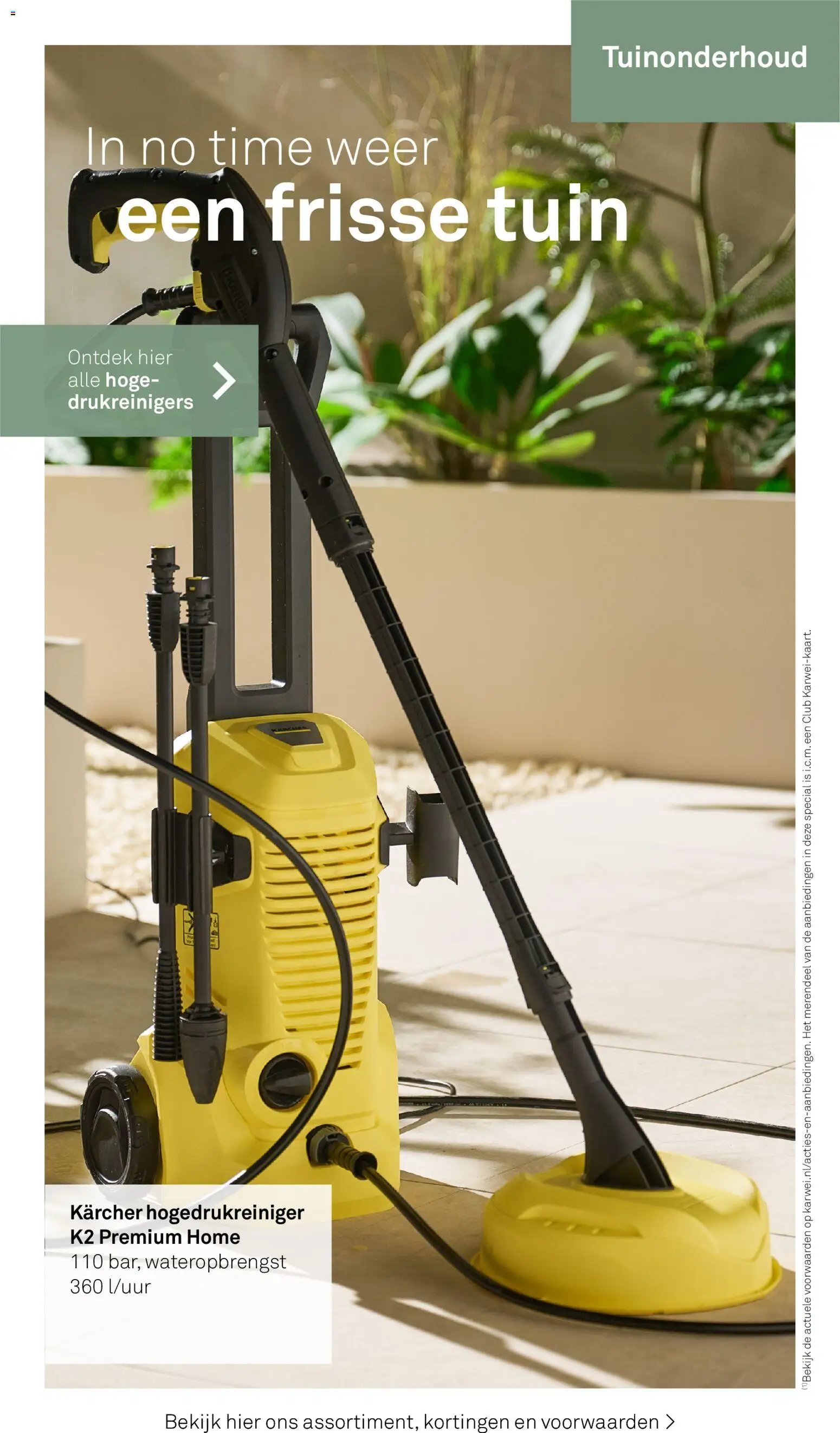 KARWEI folder - Tuin special - onderhoud
