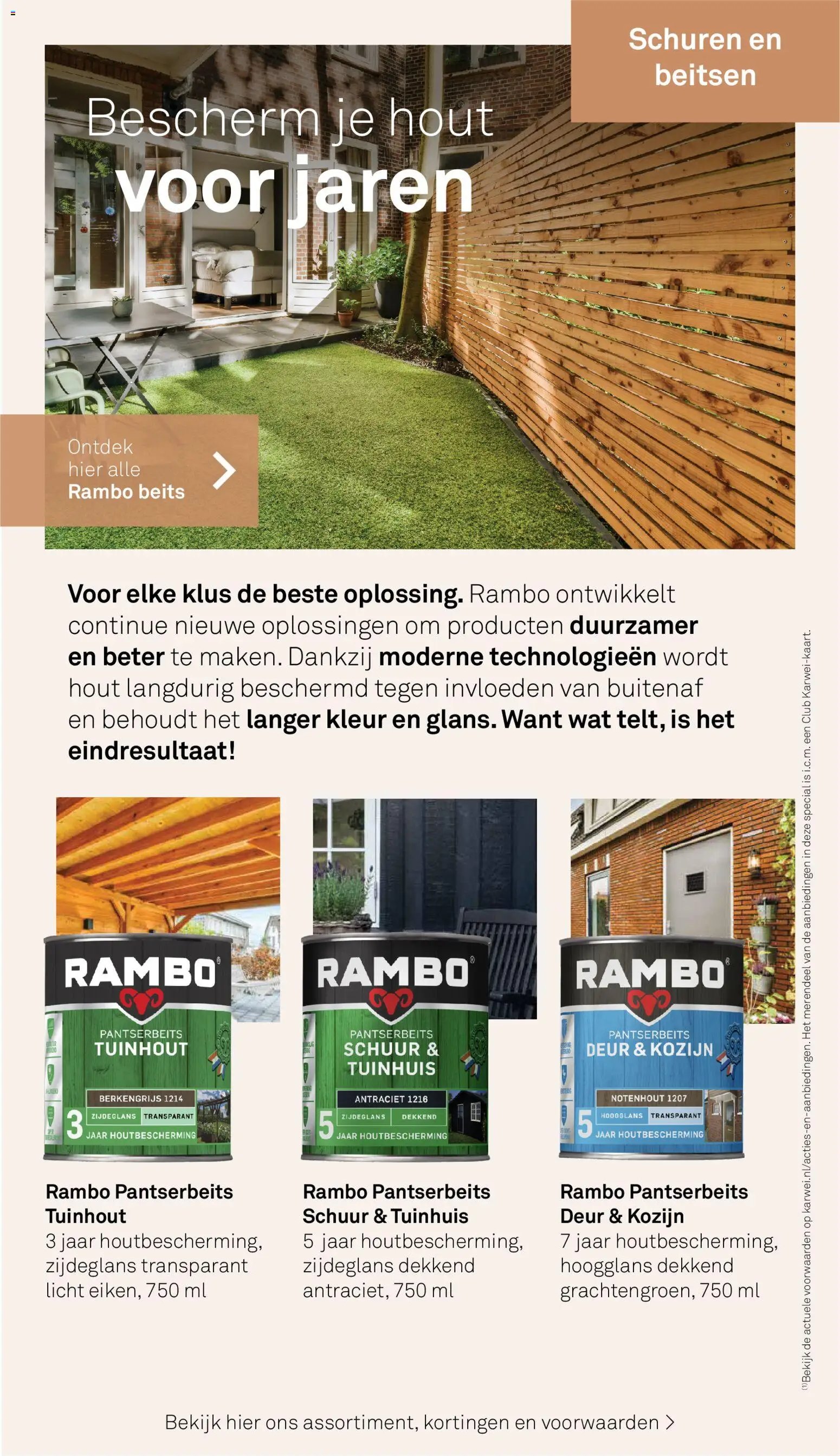 KARWEI folder - Tuin special - onderhoud