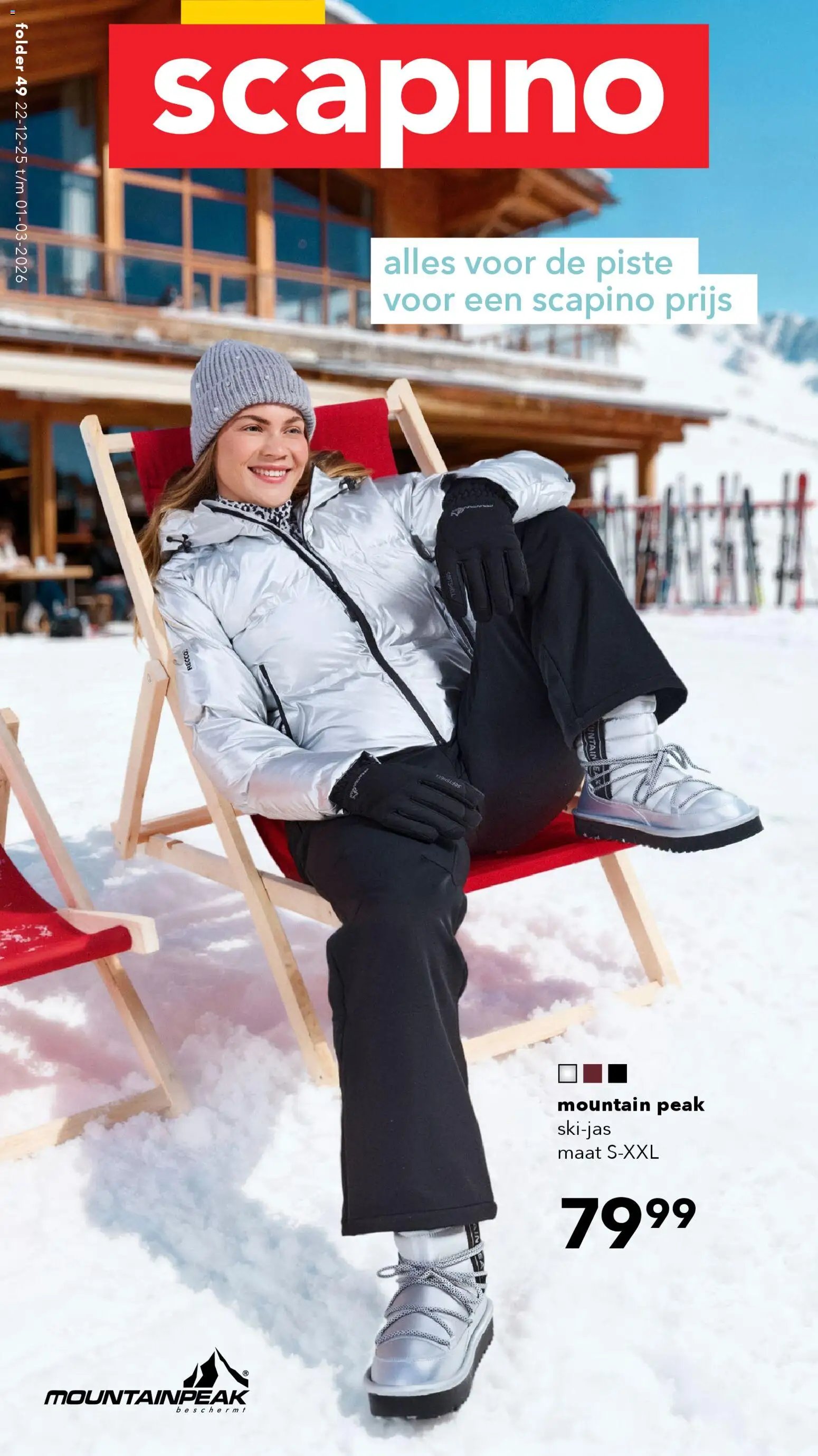 Scapino - Ski zonder acties