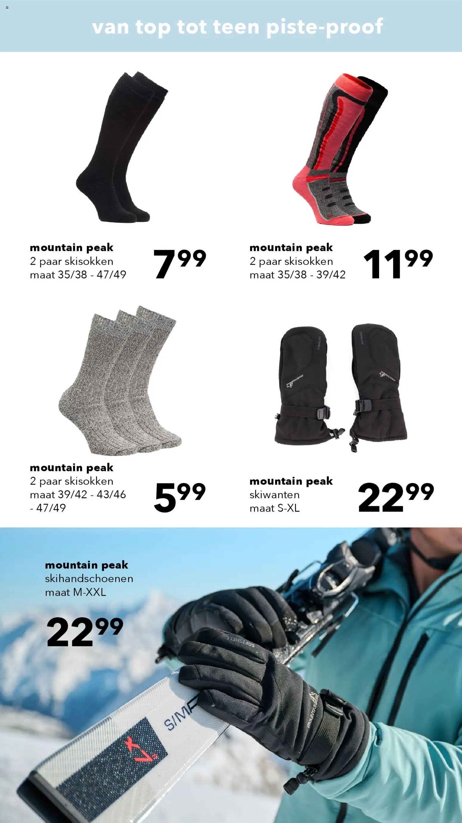 Scapino - Ski zonder acties