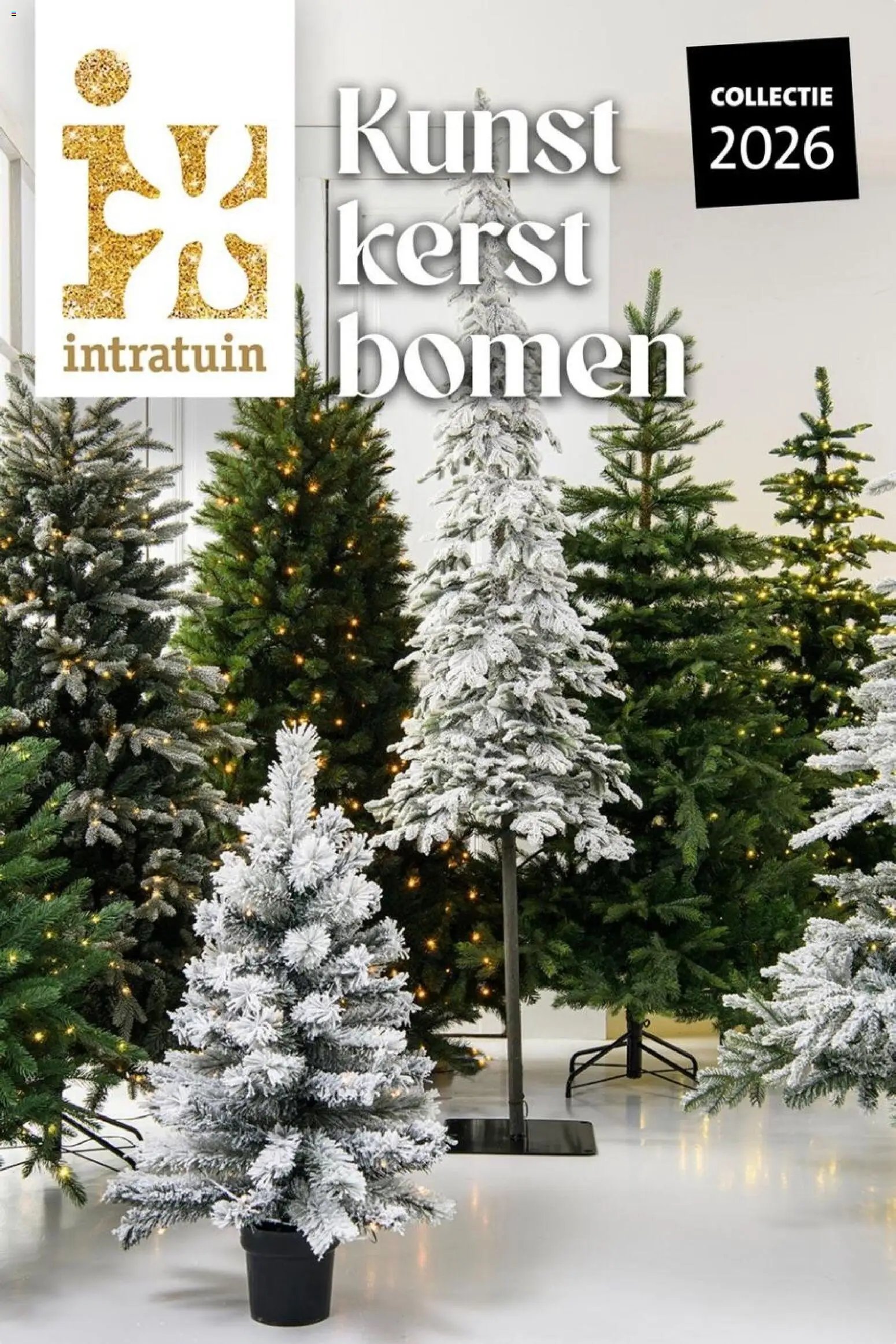 Intratuin folder Kerst bomen