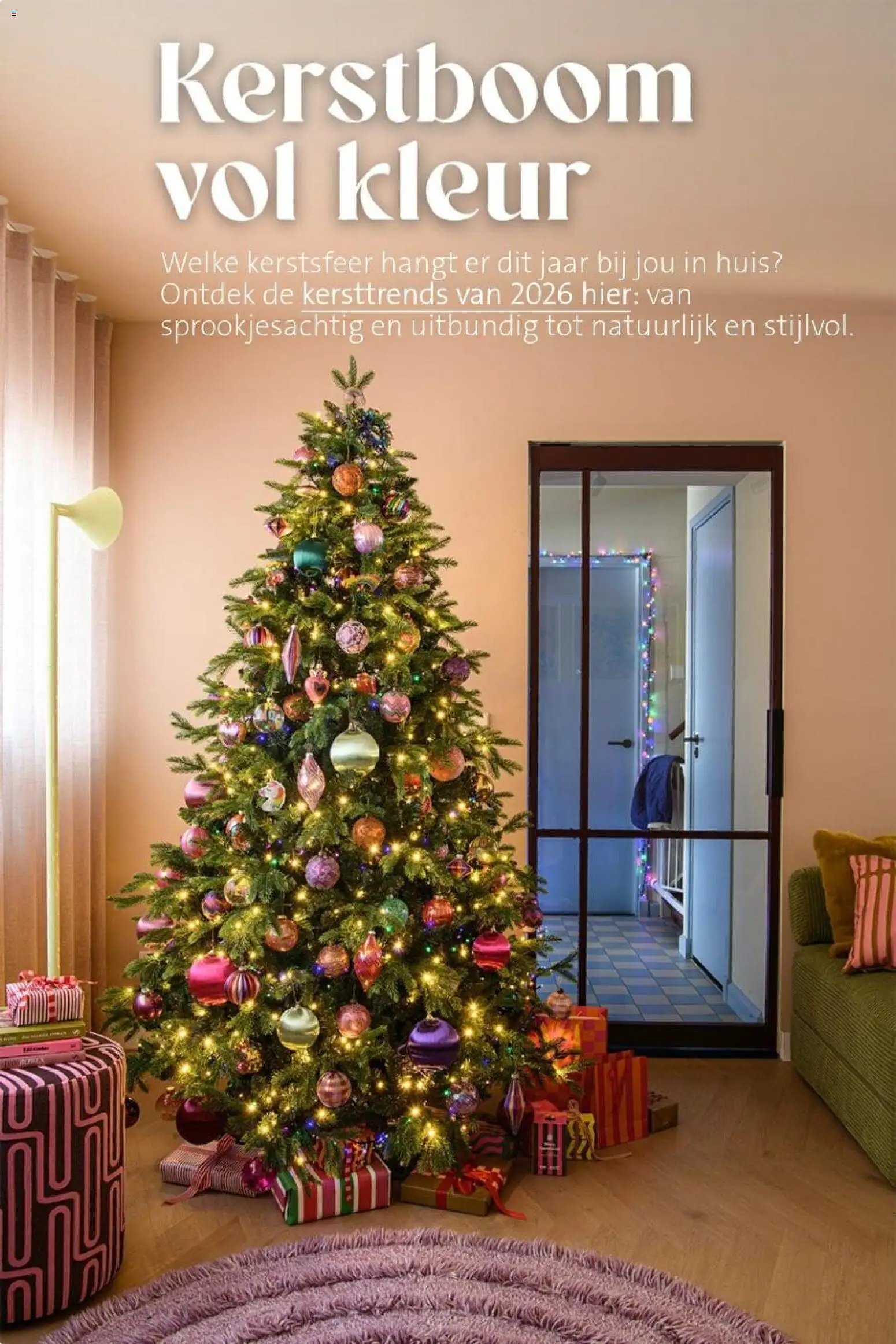 Intratuin folder Kerst bomen