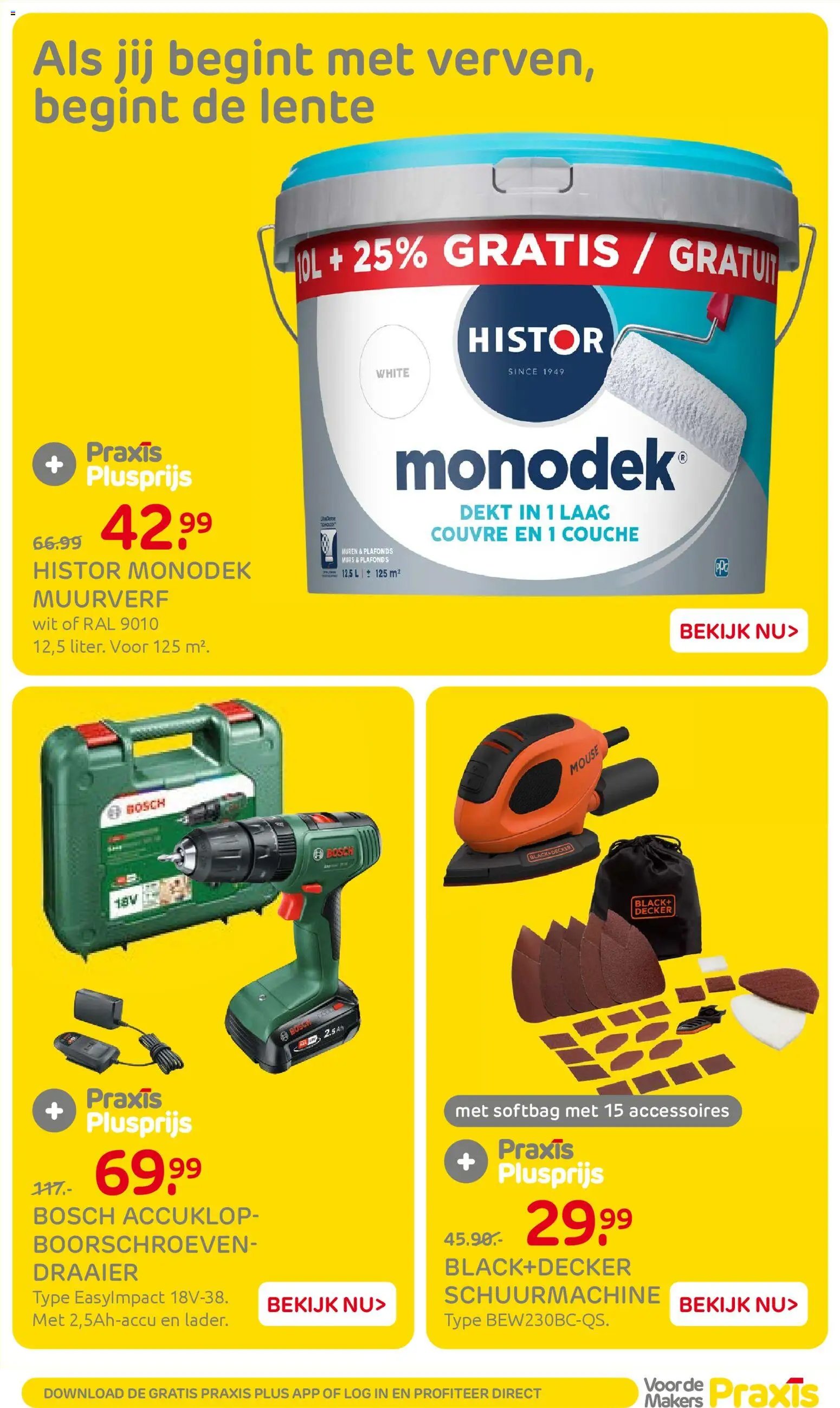 Praxis folder - Weekend actie