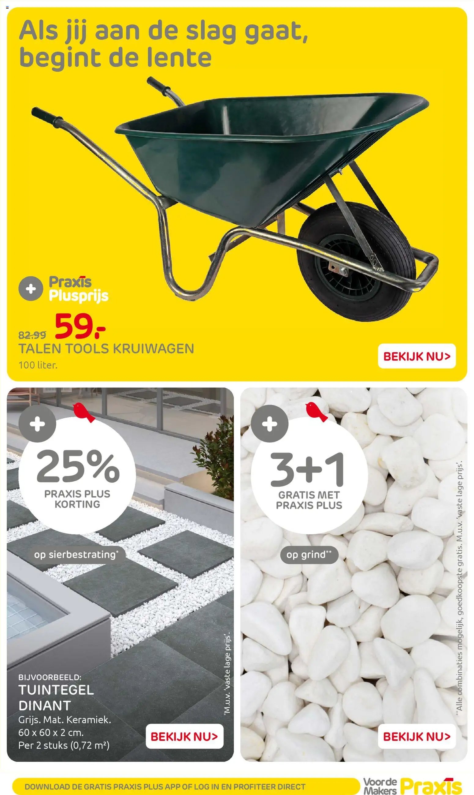 Praxis folder - Weekend actie