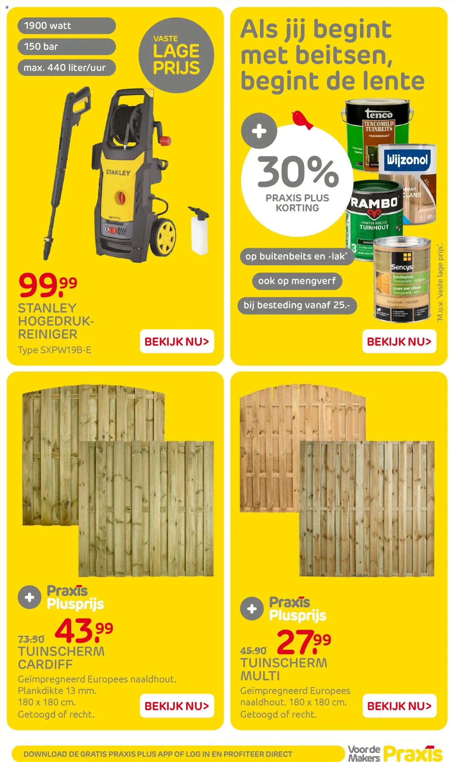 Praxis folder - Weekend actie