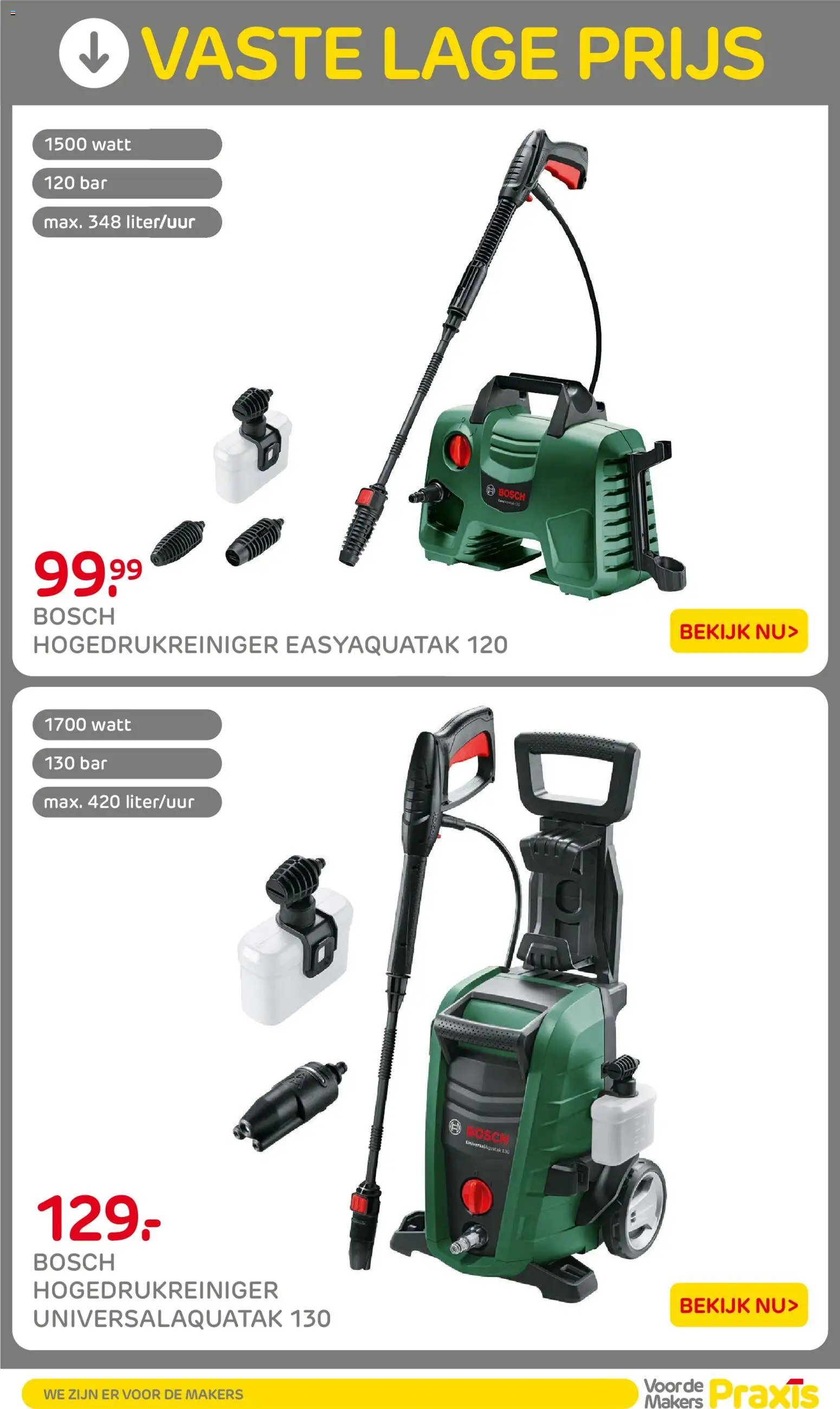 Praxis folder - Weekend actie