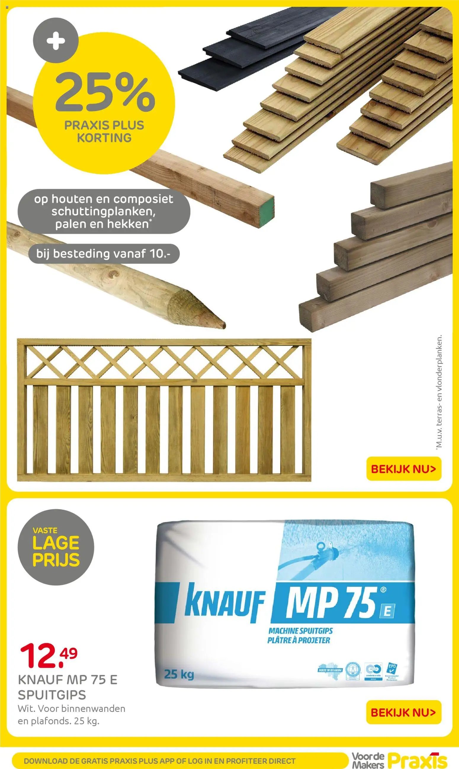 Praxis folder - Weekend actie