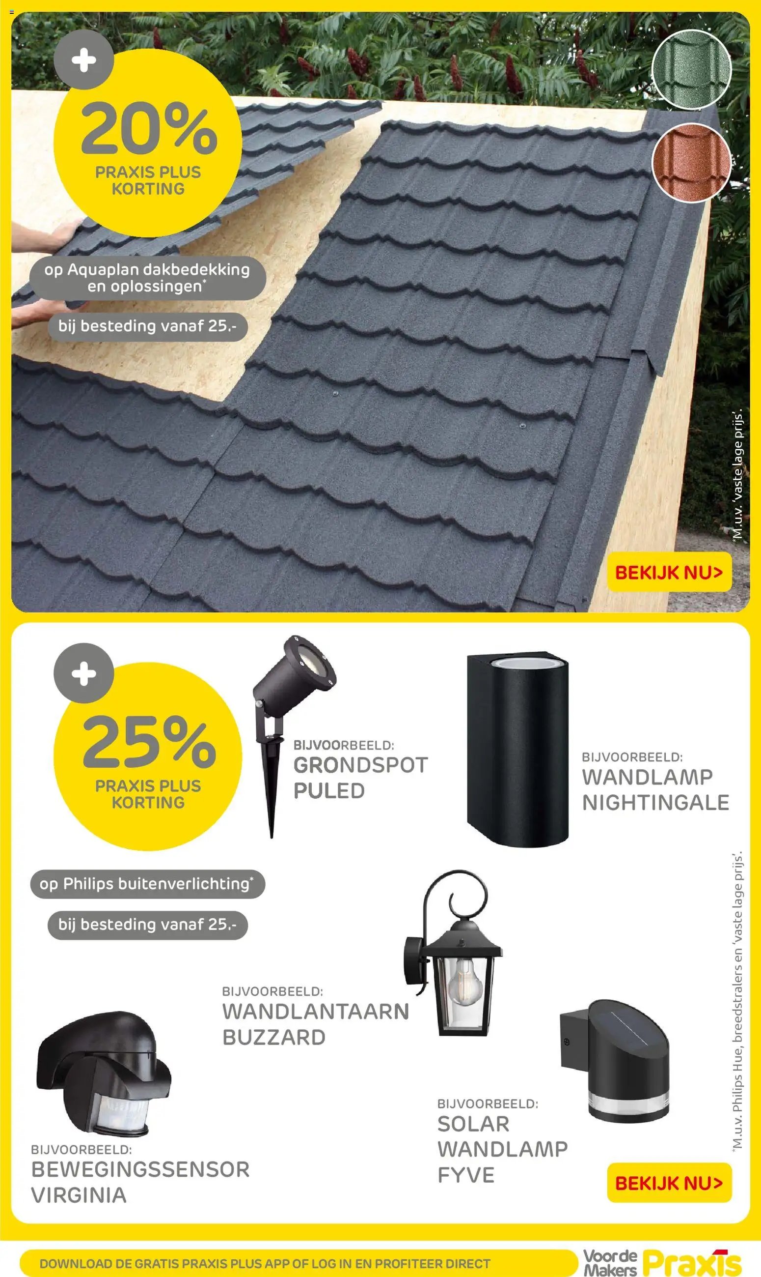 Praxis folder - Weekend actie