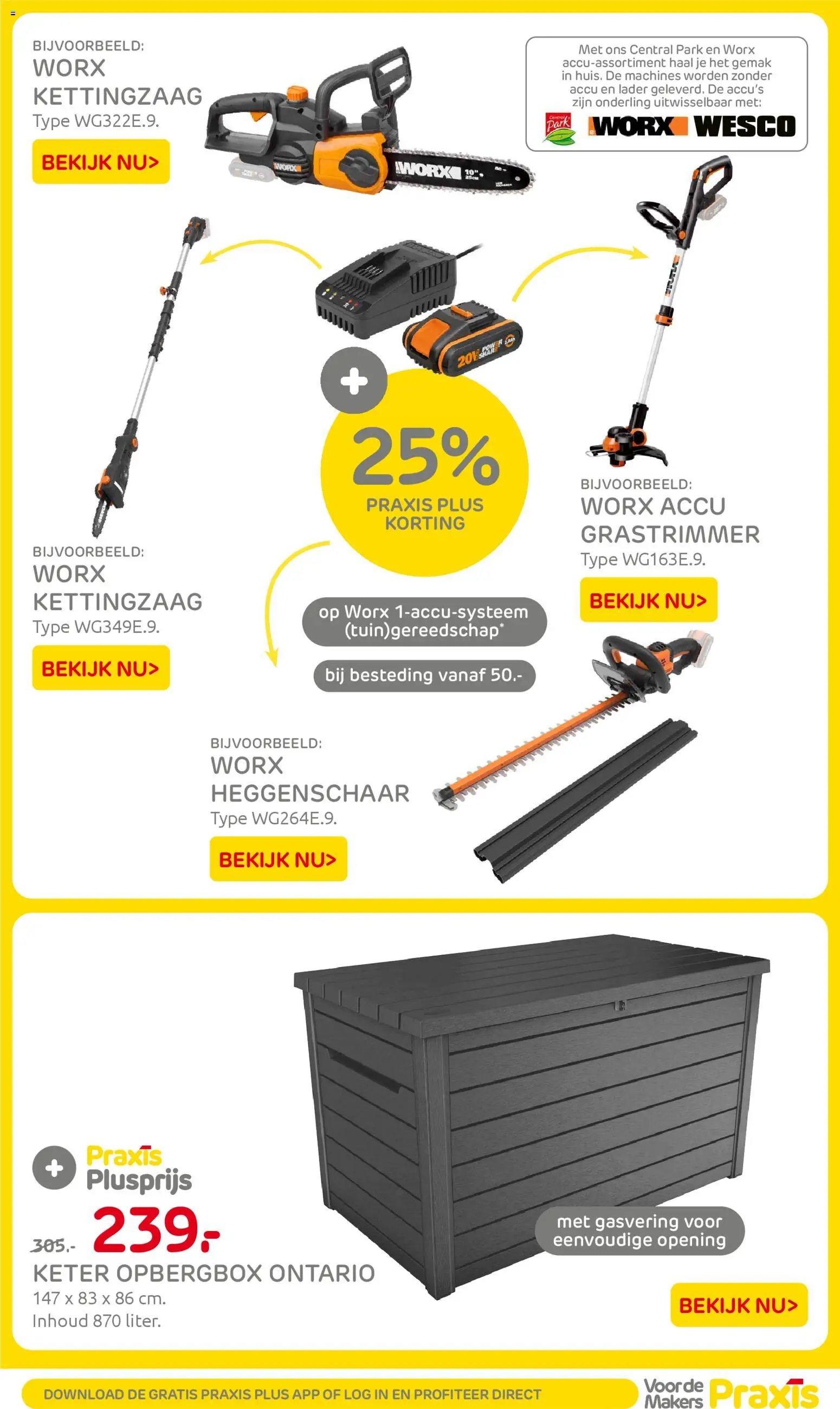 Praxis folder - Weekend actie