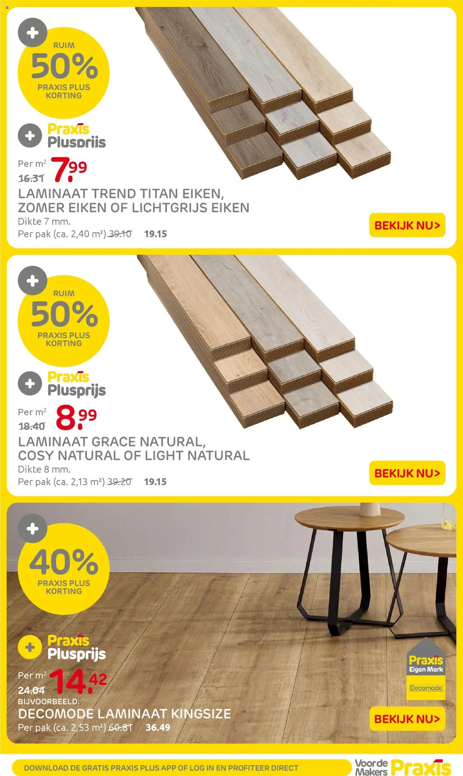 Praxis folder - Weekend actie