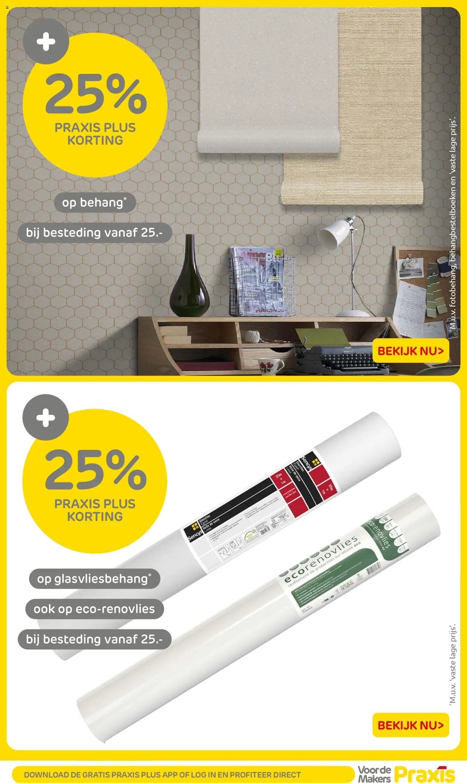 Praxis folder - Weekend actie