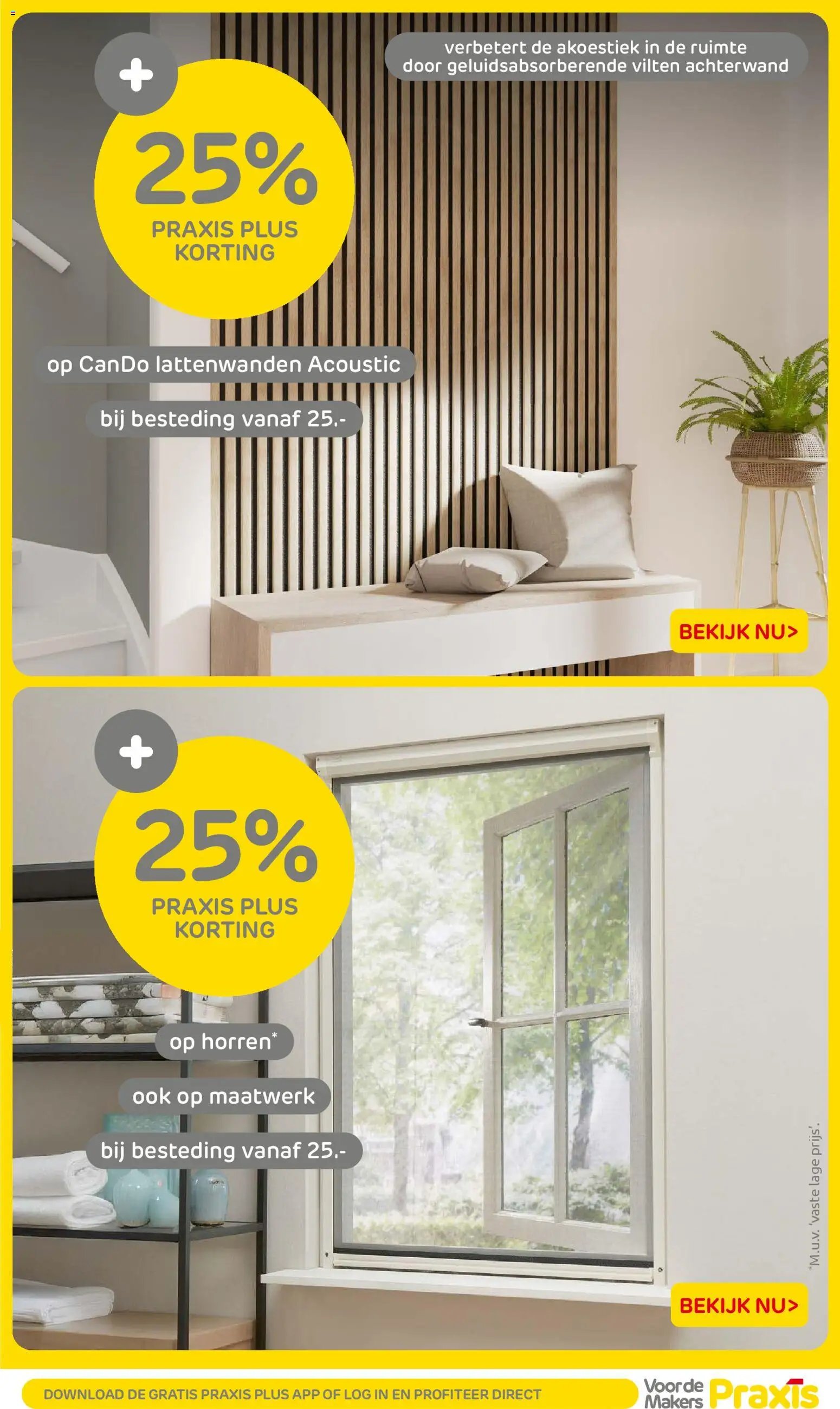 Praxis folder - Weekend actie