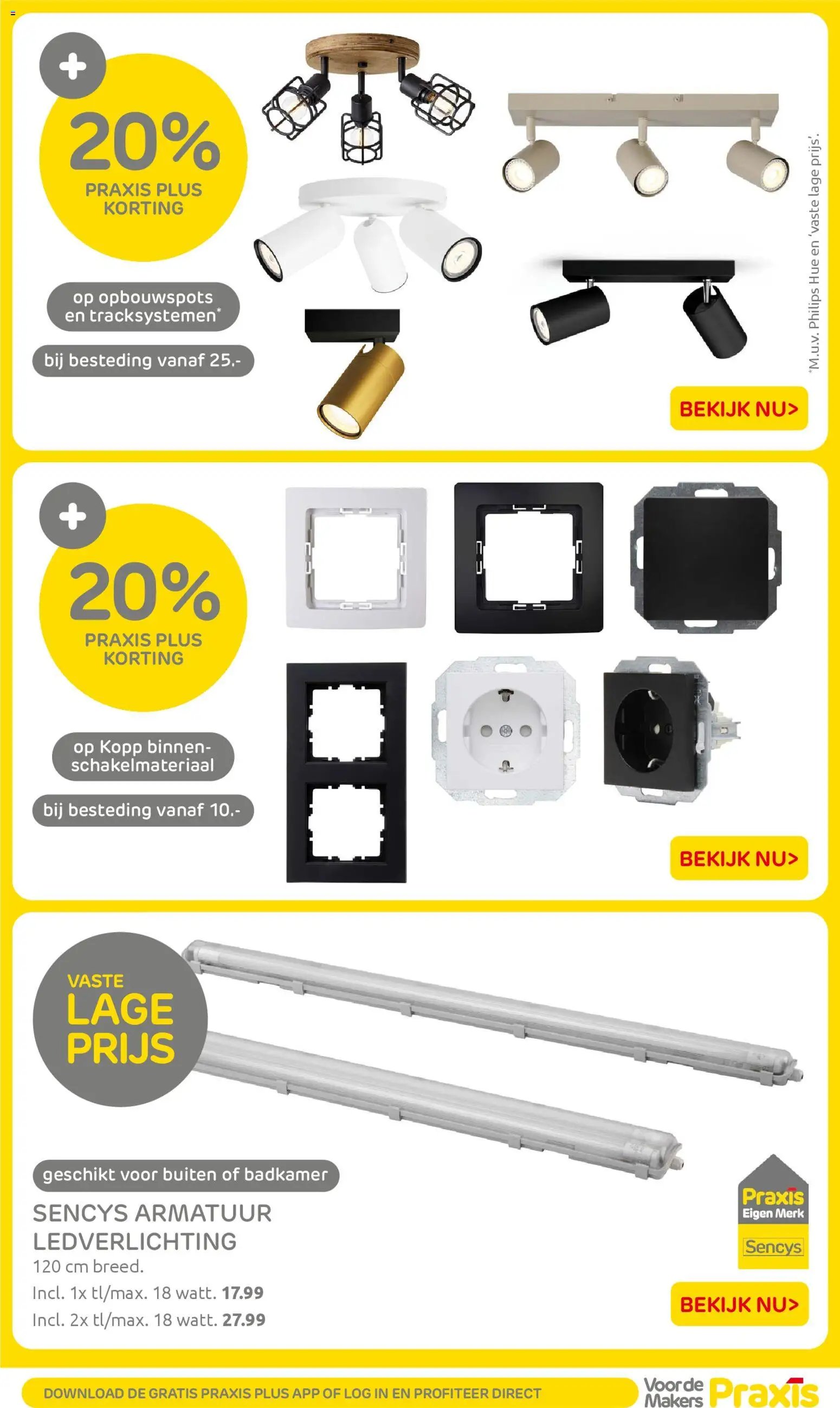 Praxis folder - Weekend actie