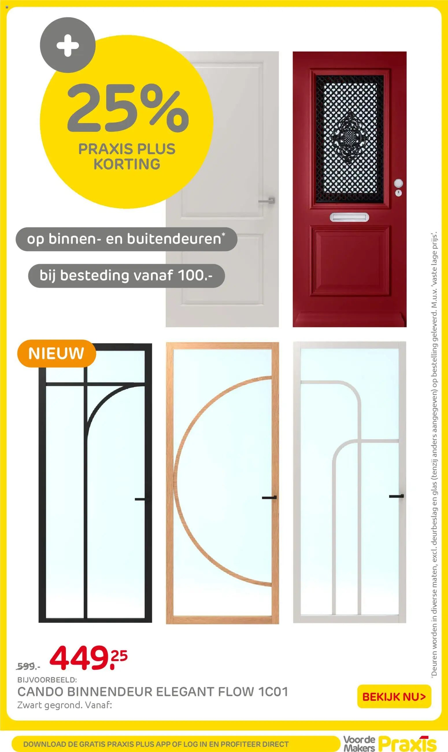 Praxis folder - Weekend actie