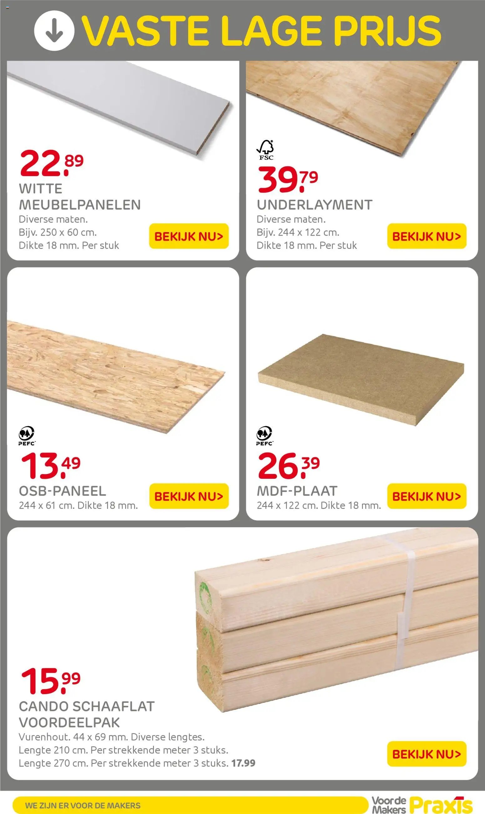 Praxis folder - Weekend actie