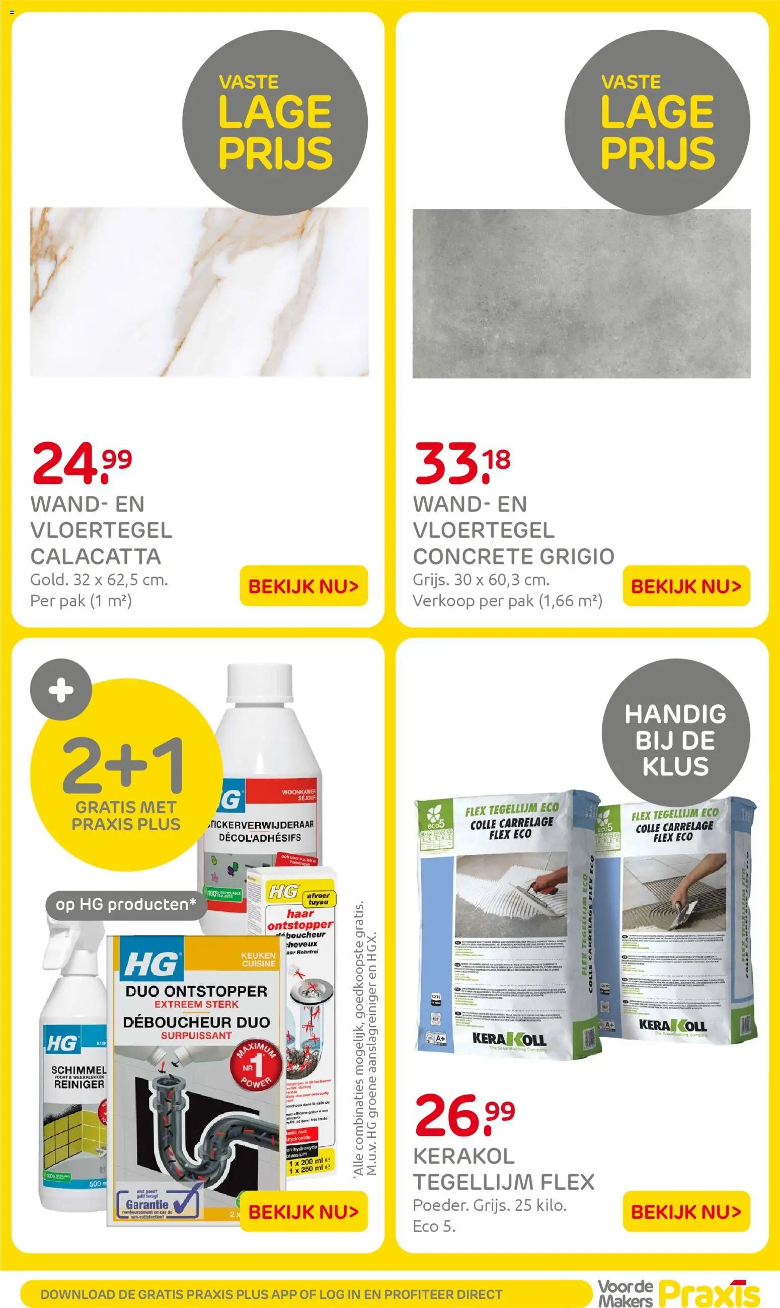 Praxis folder - Weekend actie