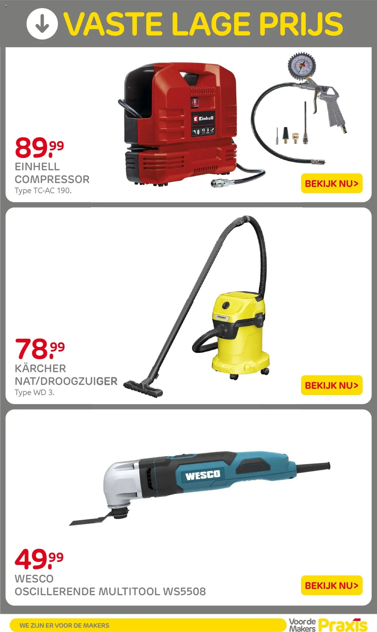 Praxis folder - Weekend actie