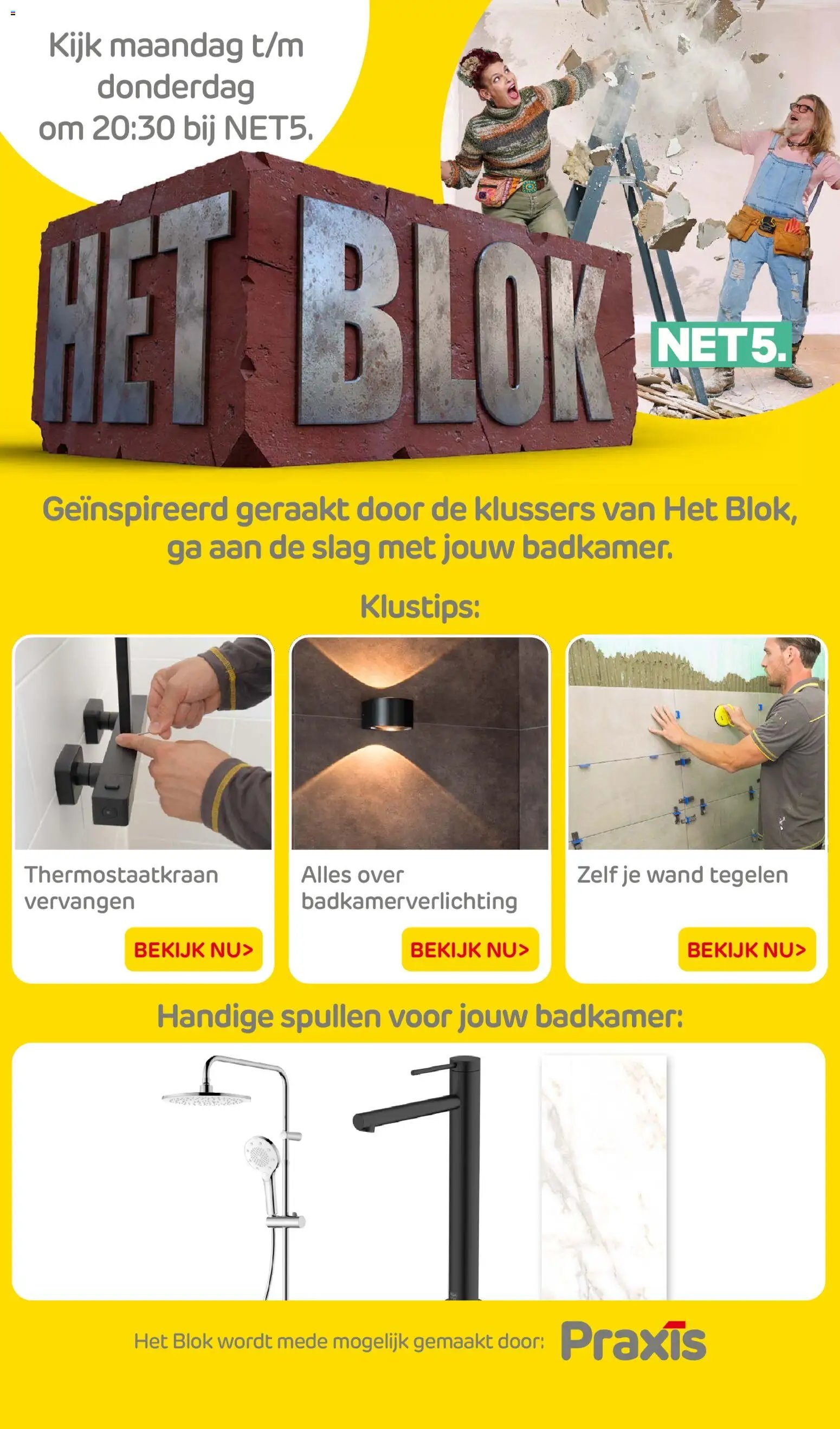 Praxis folder - Weekend actie