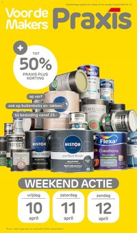 Praxis folder - Weekend actie