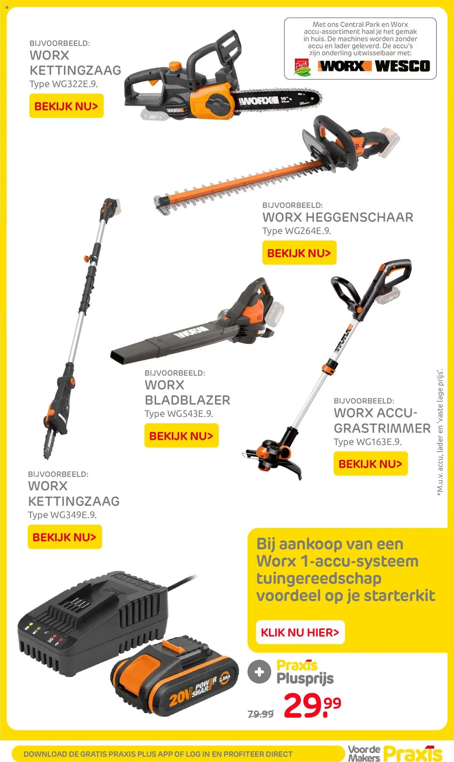 Praxis folder - Weekend actie