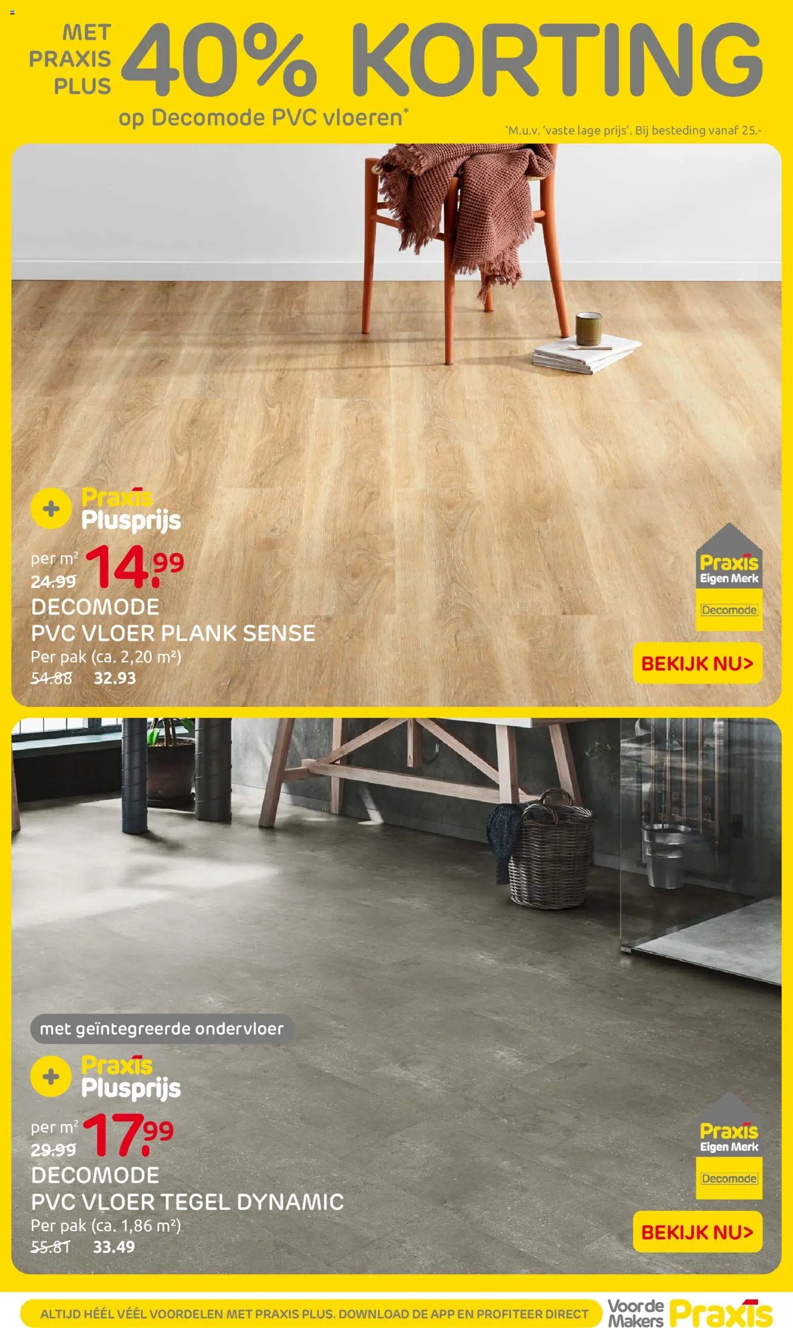 Praxis folder - Weekend actie