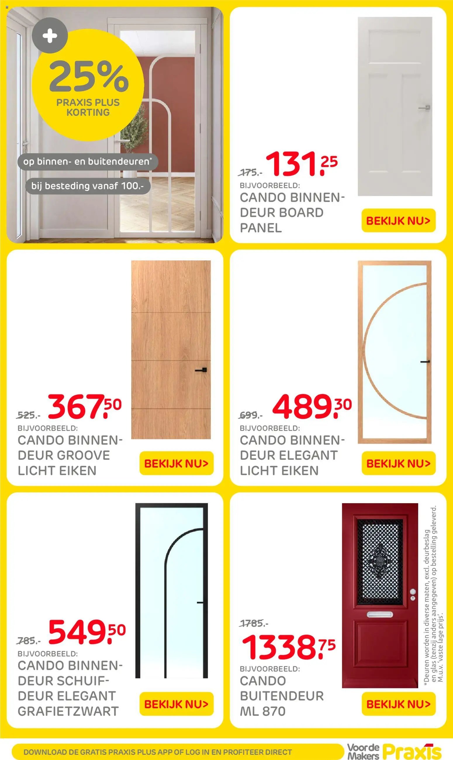 Praxis folder - Weekend actie