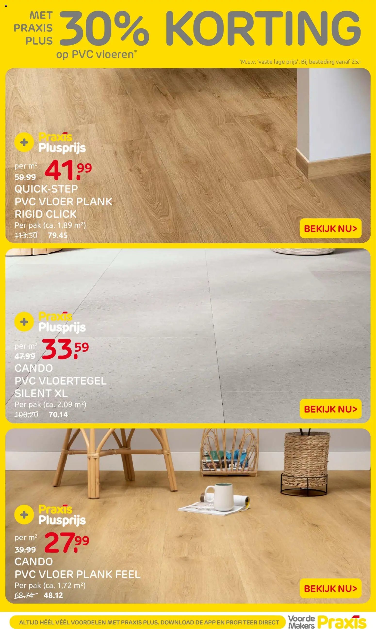 Praxis folder - Weekend actie