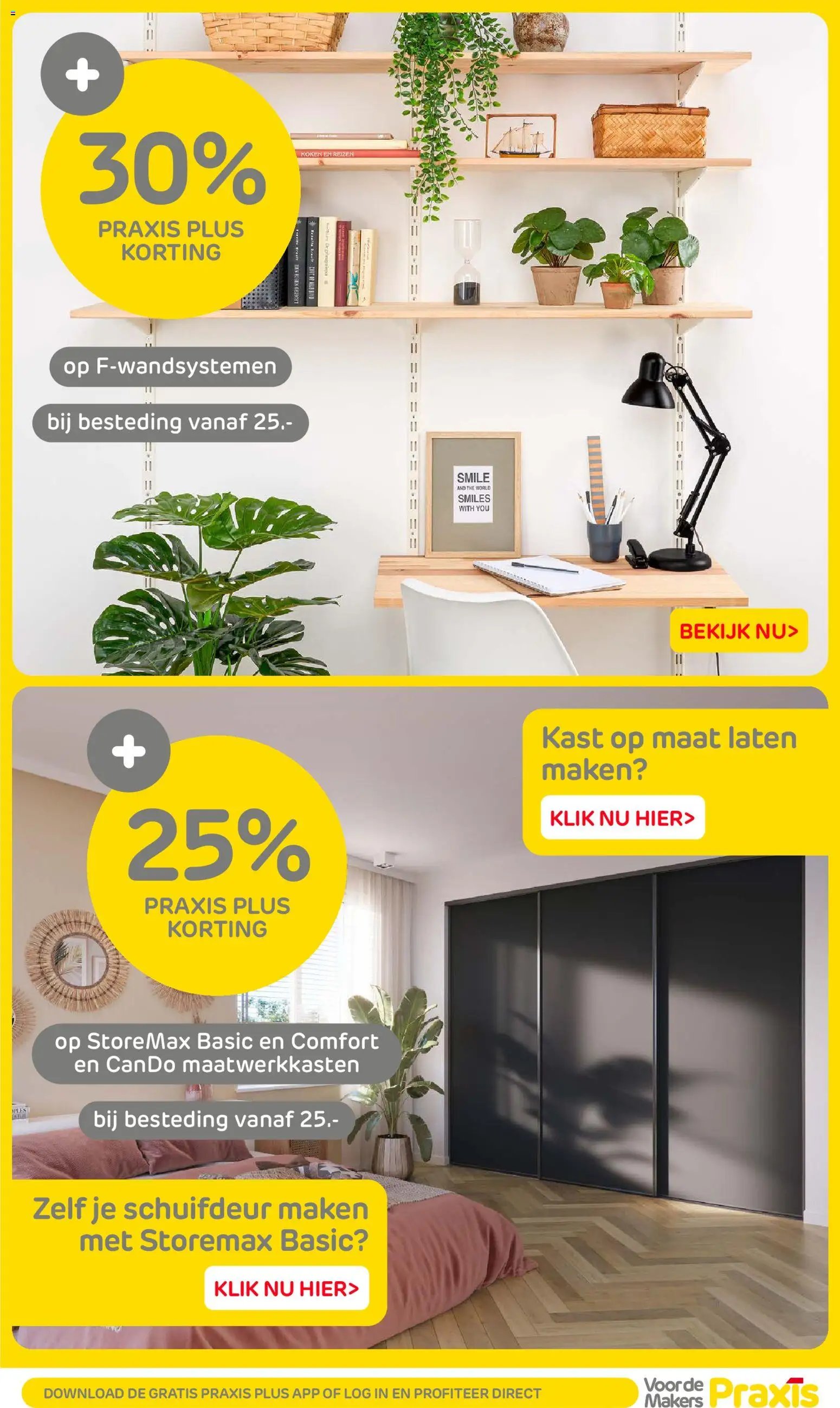 Praxis folder - Weekend actie