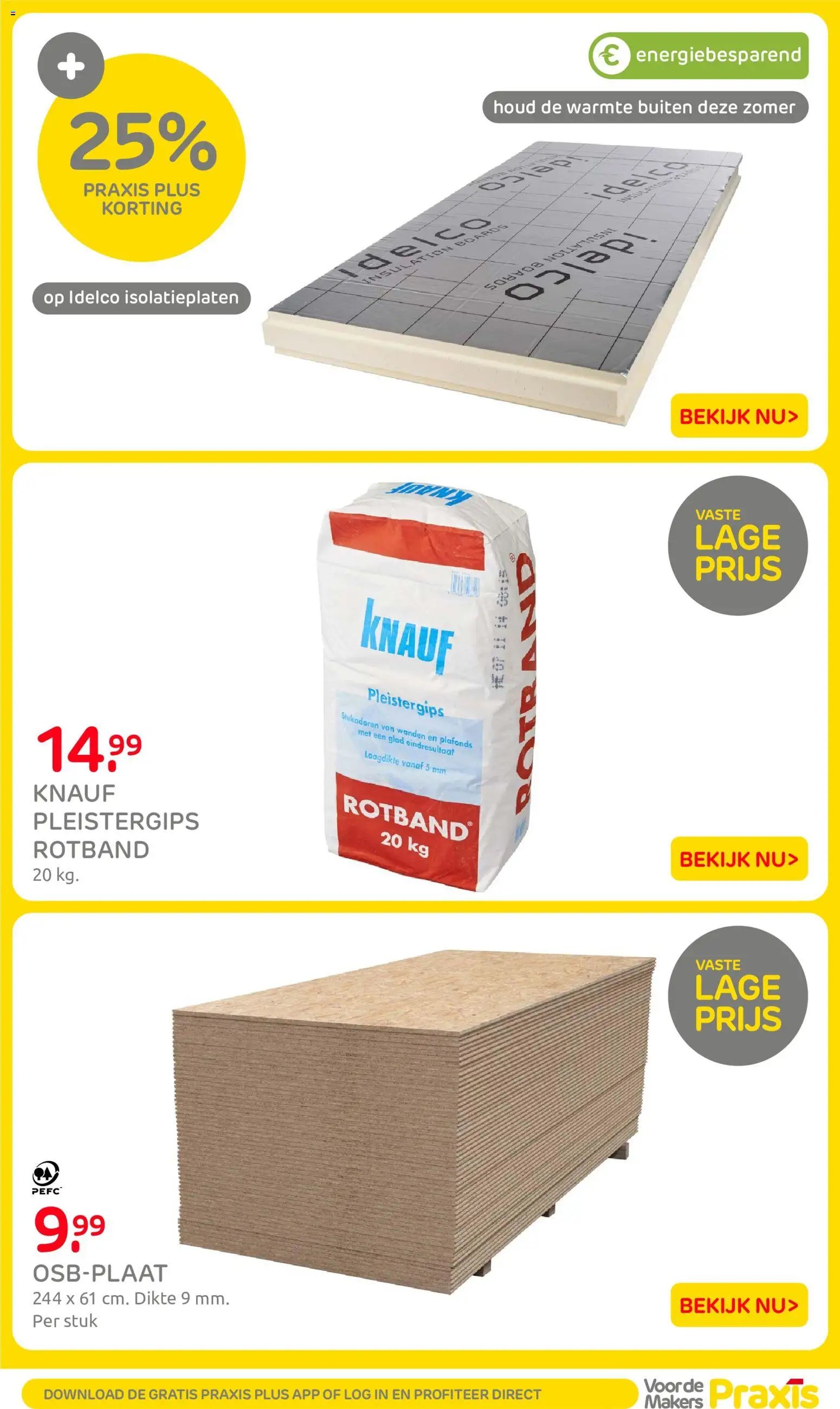 Praxis folder - Weekend actie