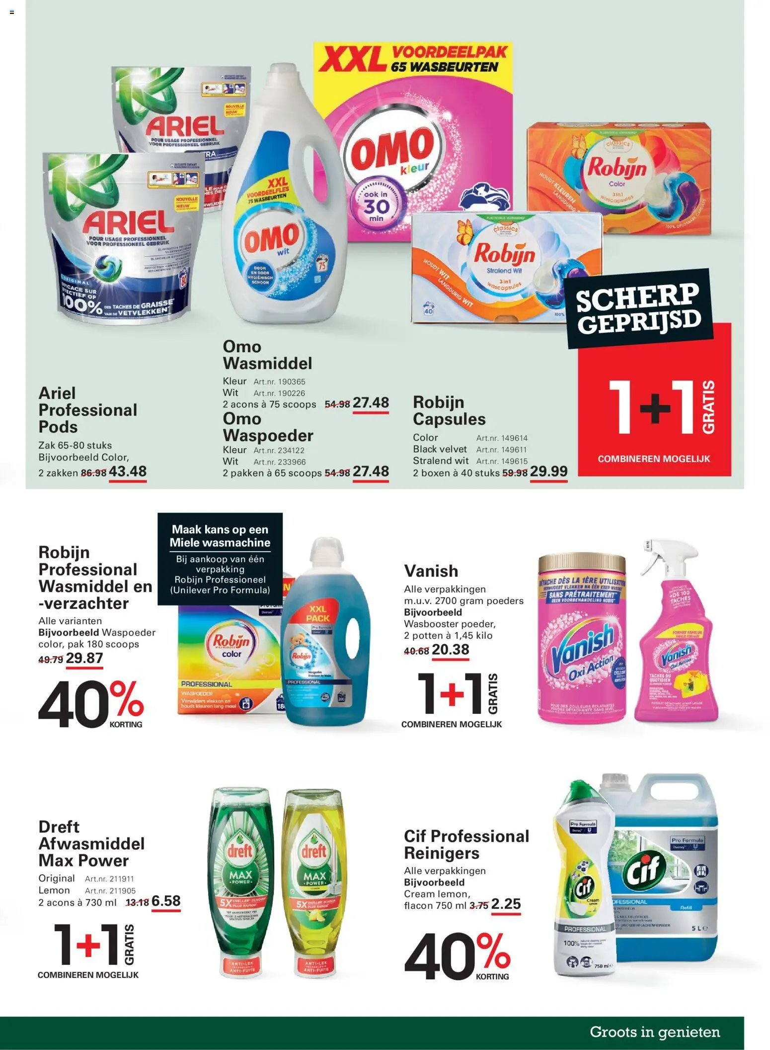Sligro folder - Wijn