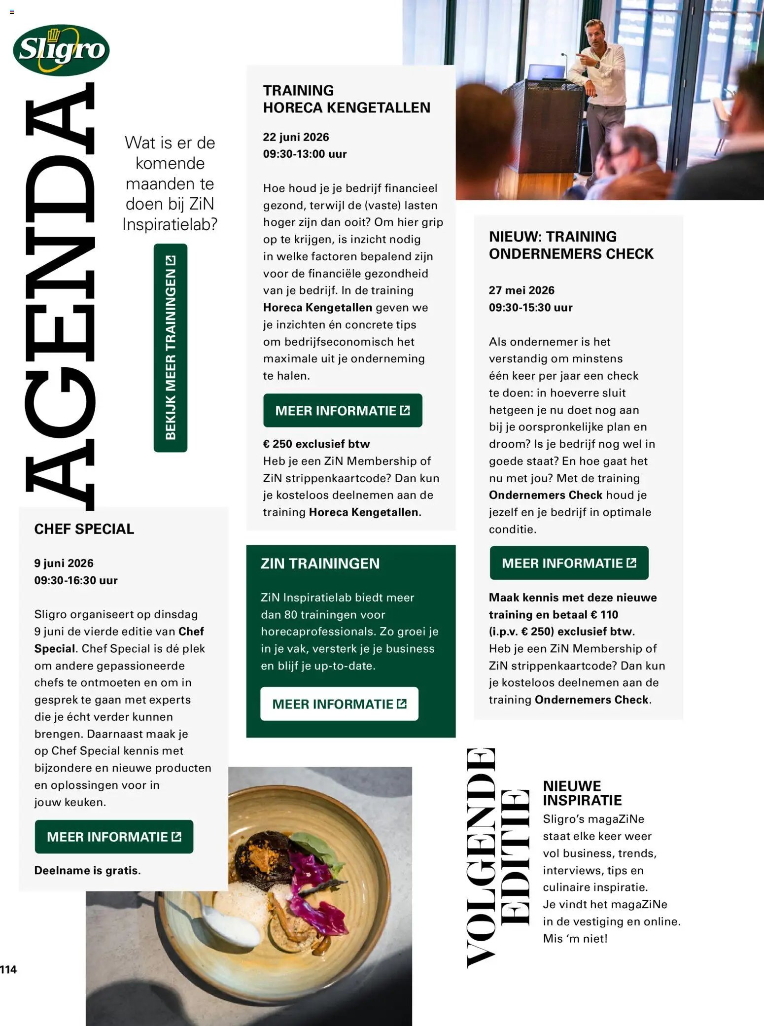 Sligro folder - Volle kracht zomer