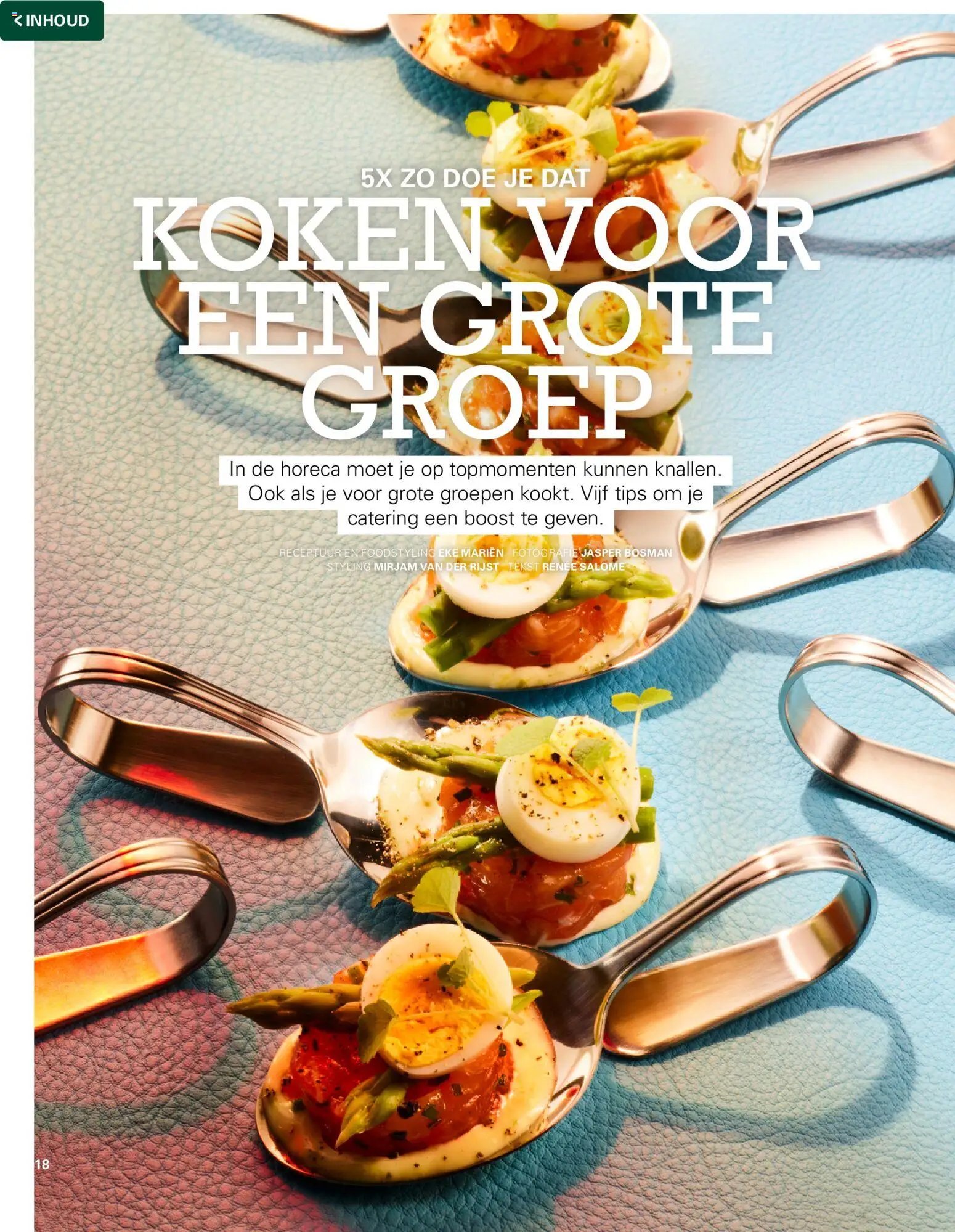 Sligro folder - Volle kracht zomer