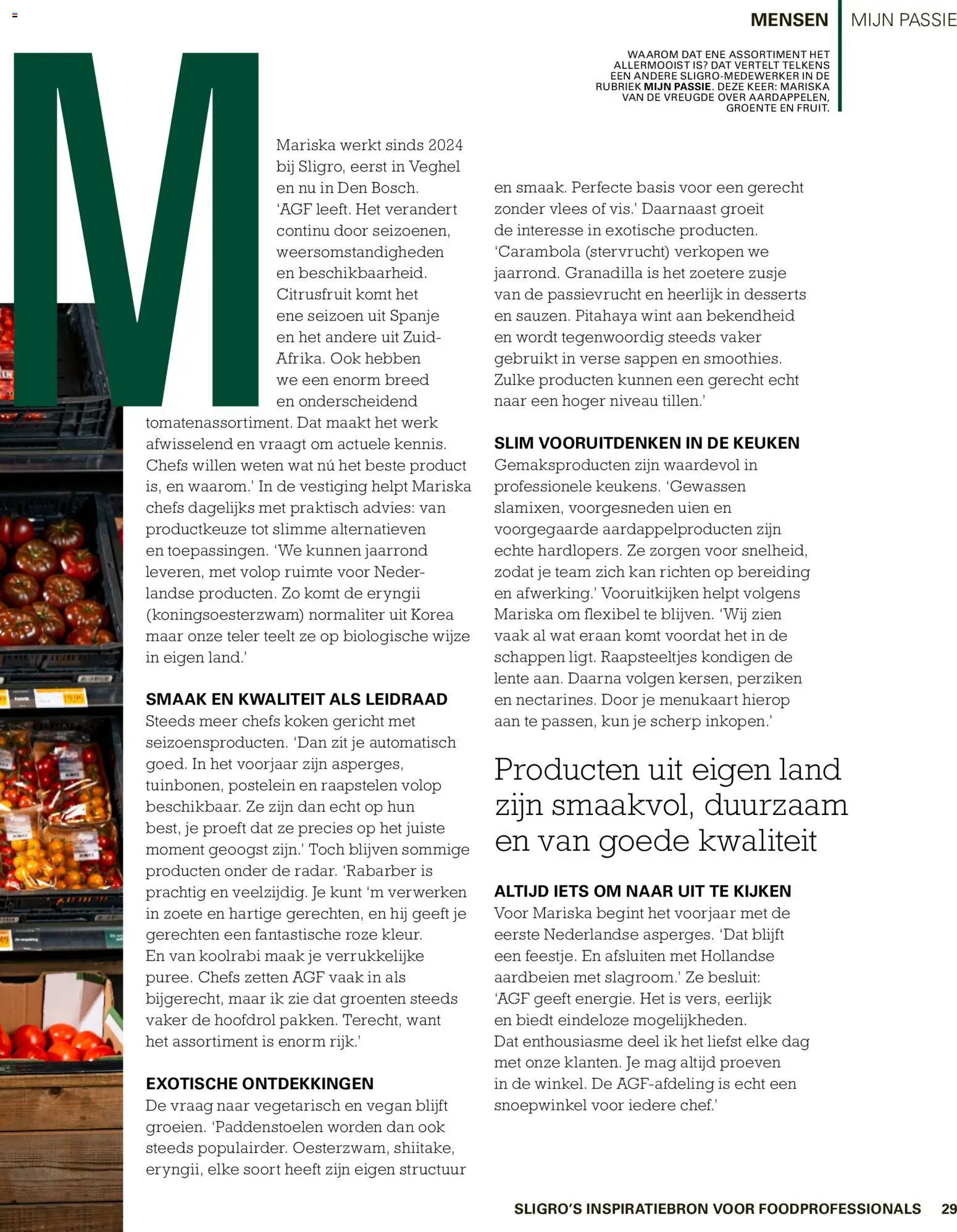 Sligro folder - Volle kracht zomer